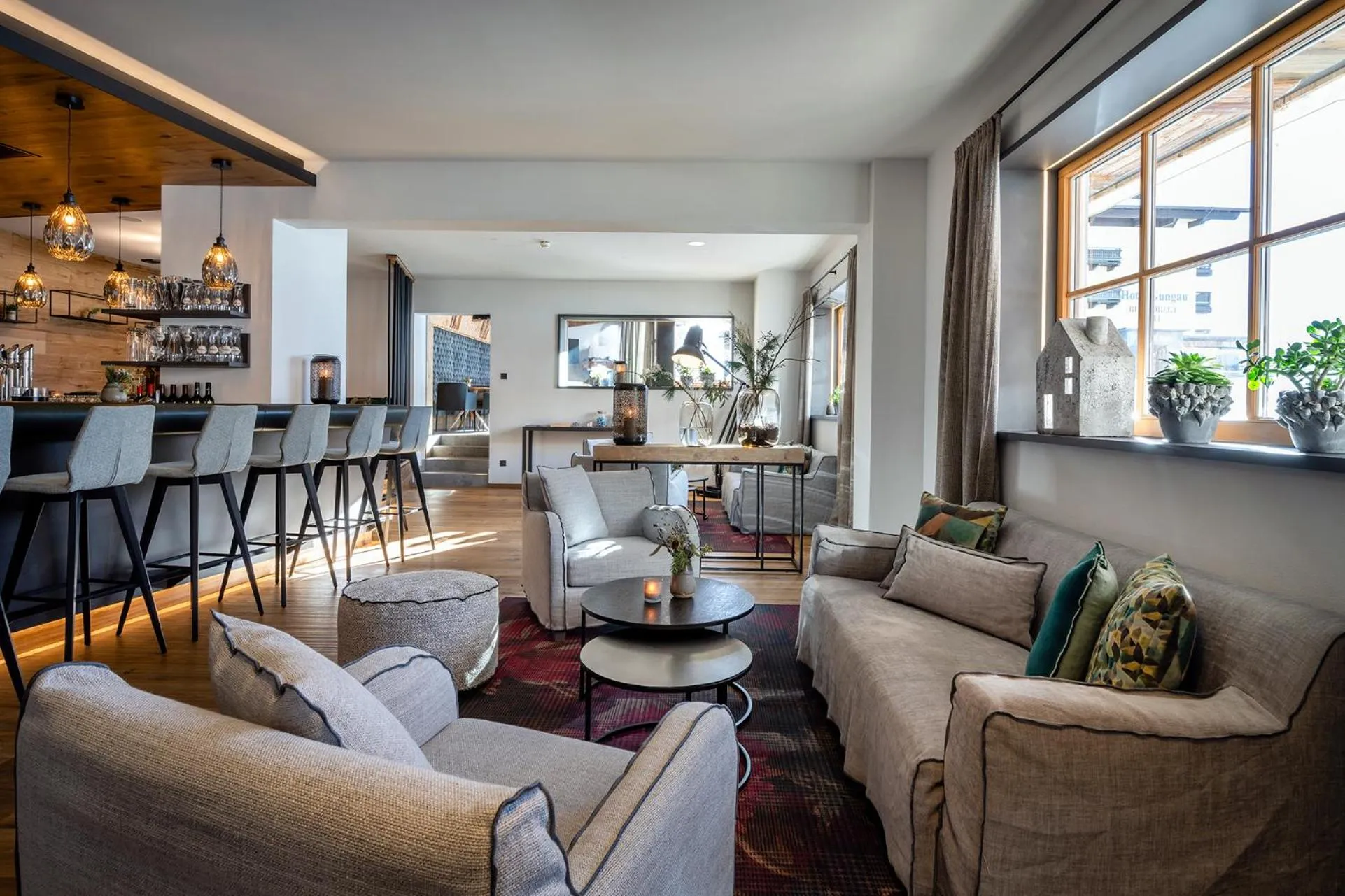 Lounge or bar in Hotel das Zwölferhaus