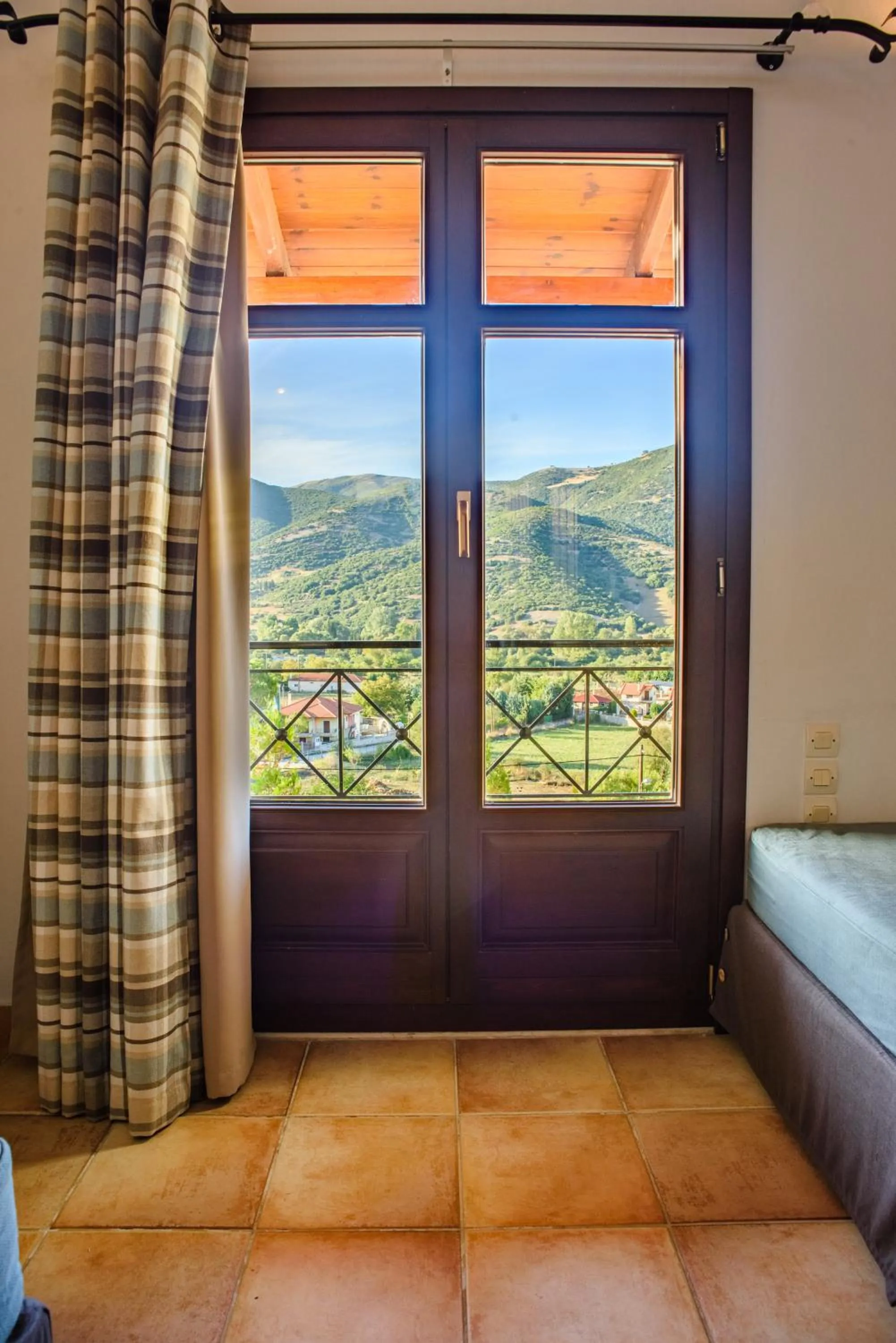 Balcony/Terrace in Kalavrita Botanica Hotel & SPA