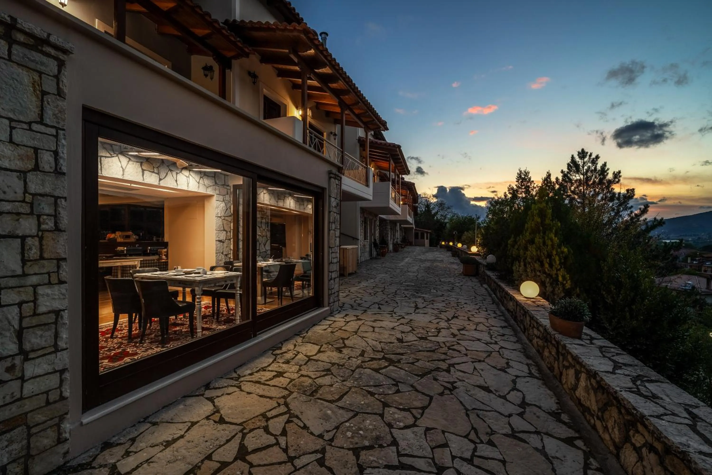 Property building in Kalavrita Botanica Hotel & SPA