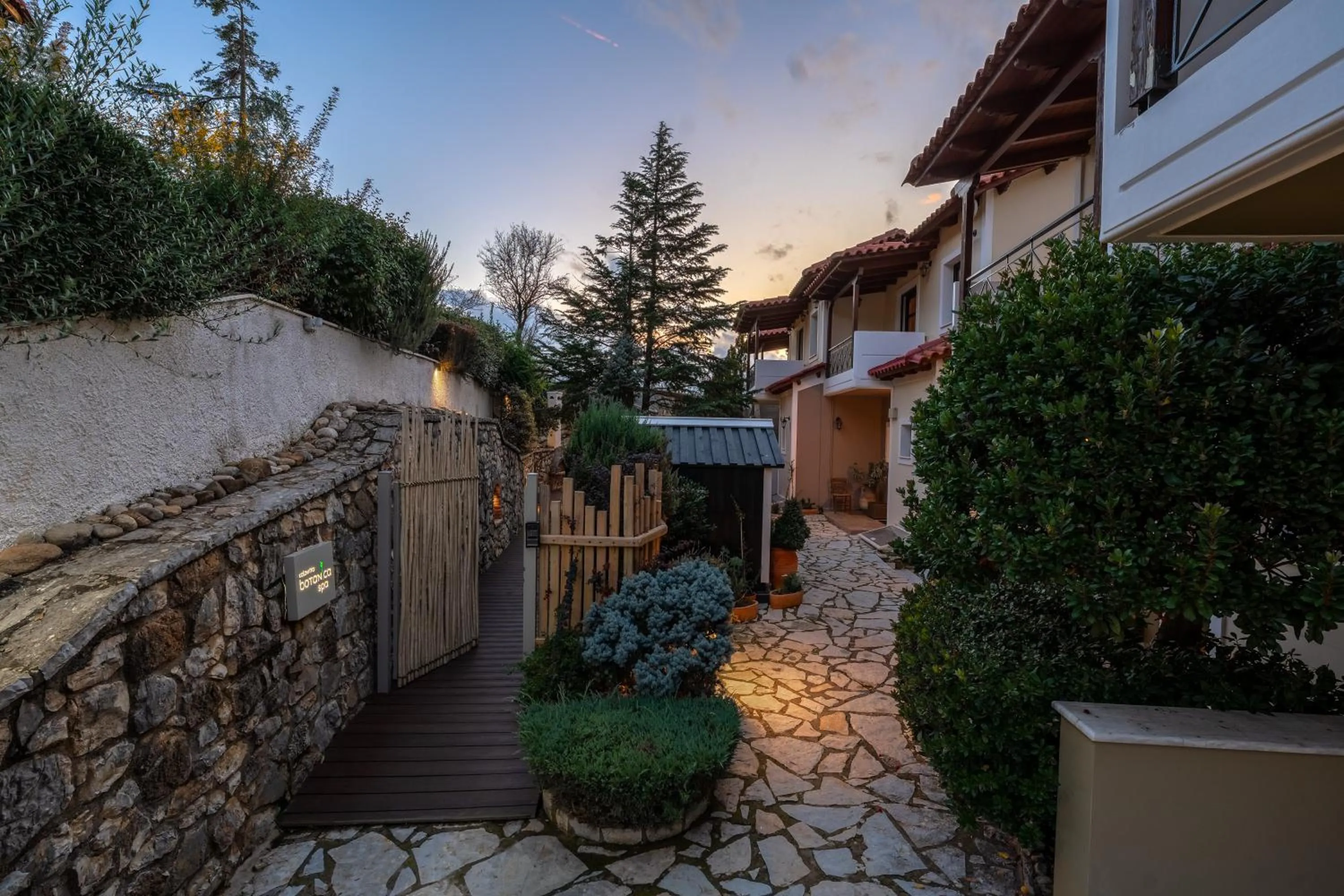 Property building in Kalavrita Botanica Hotel & SPA