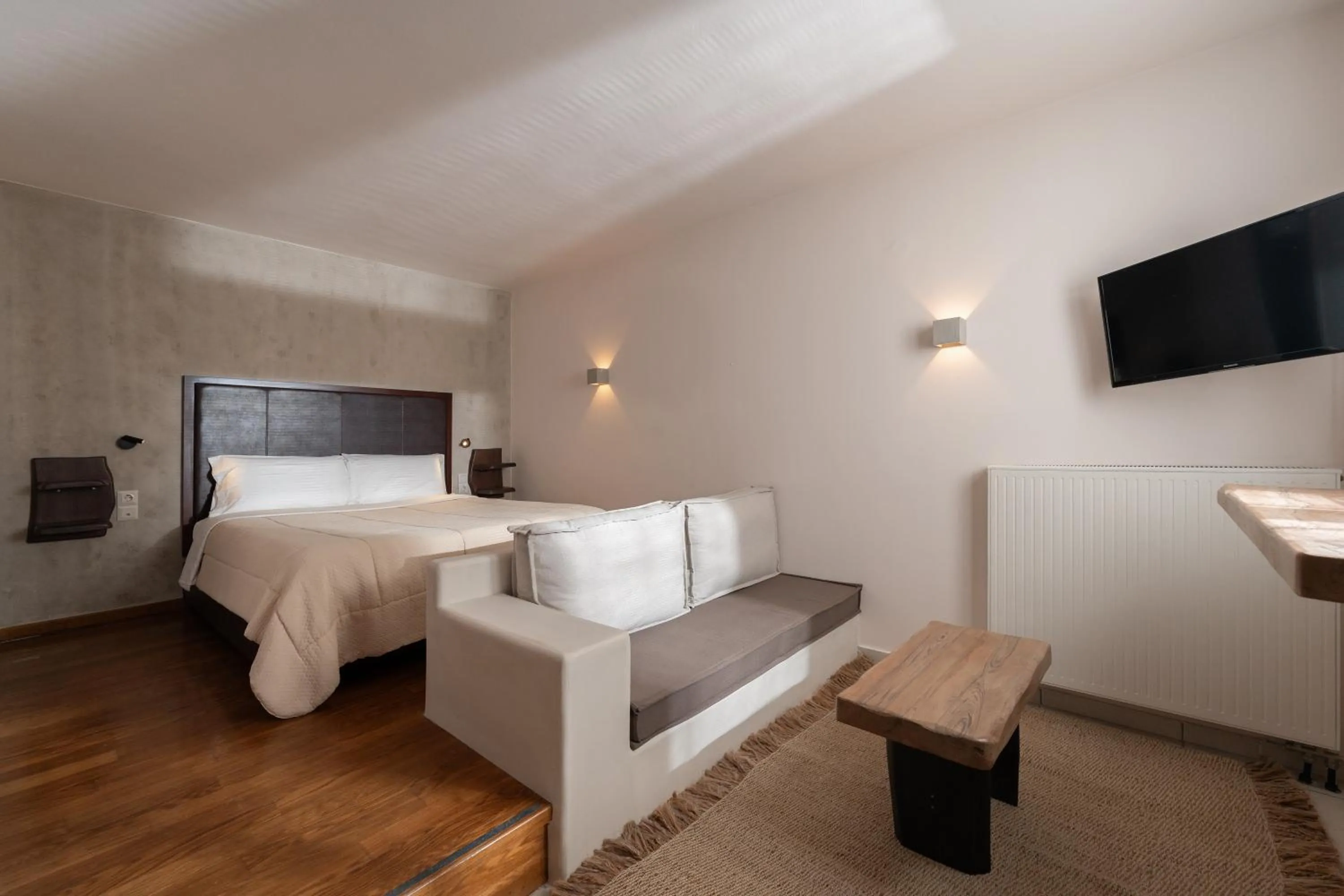 Bed in Kalavrita Botanica Hotel & SPA