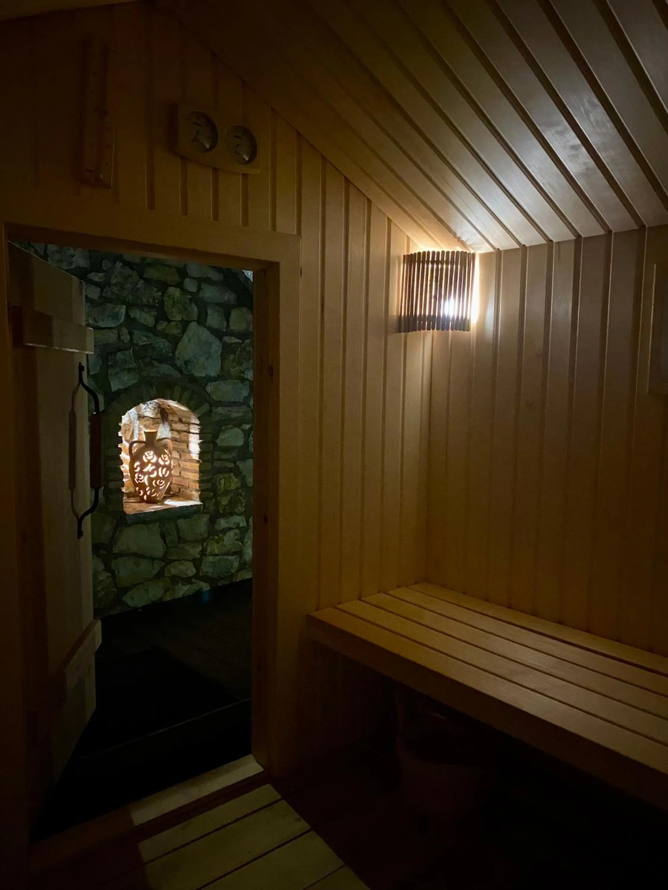 Sauna in Kalavrita Botanica Hotel & SPA
