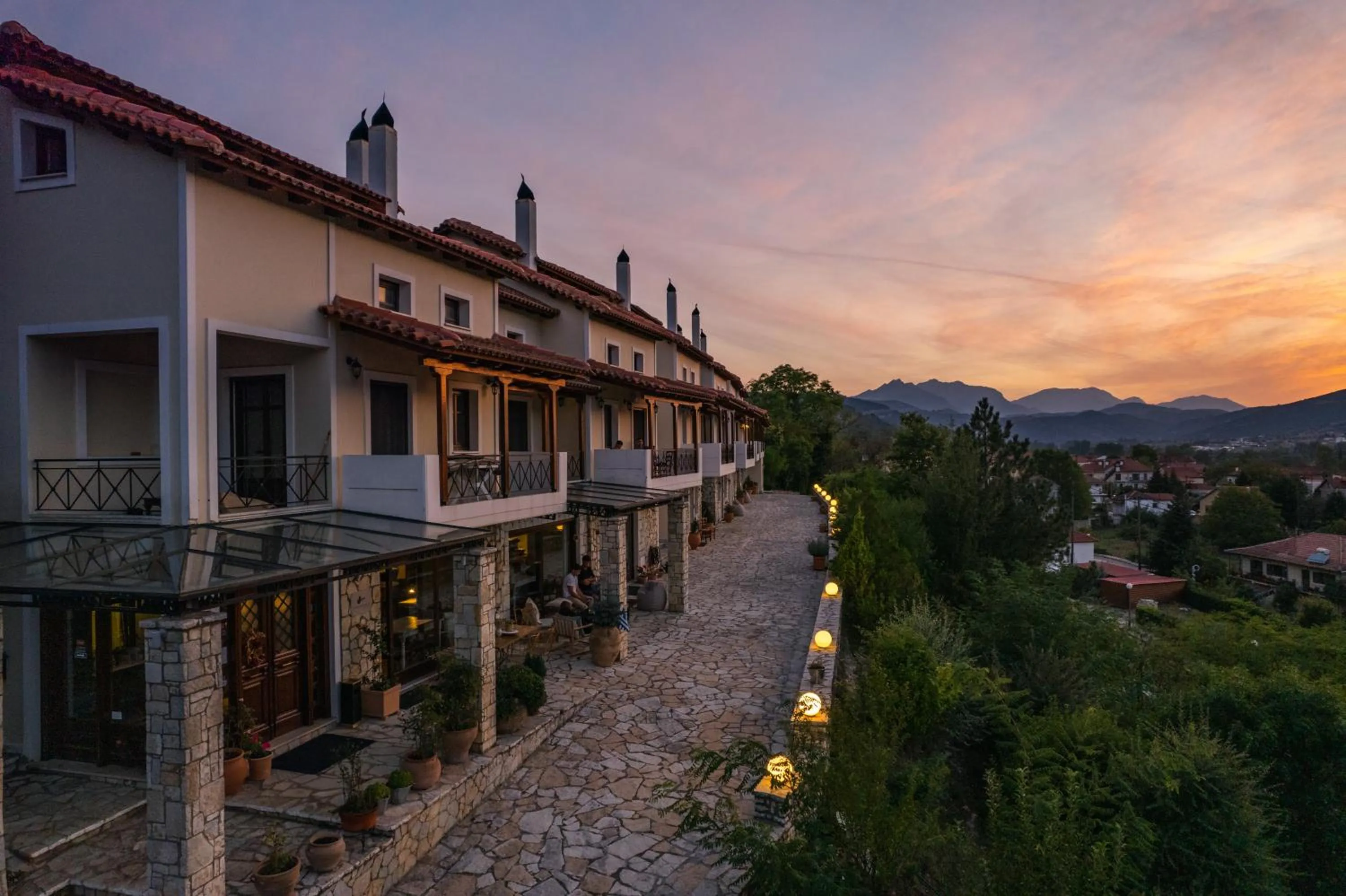 Property building in Kalavrita Botanica Hotel & SPA