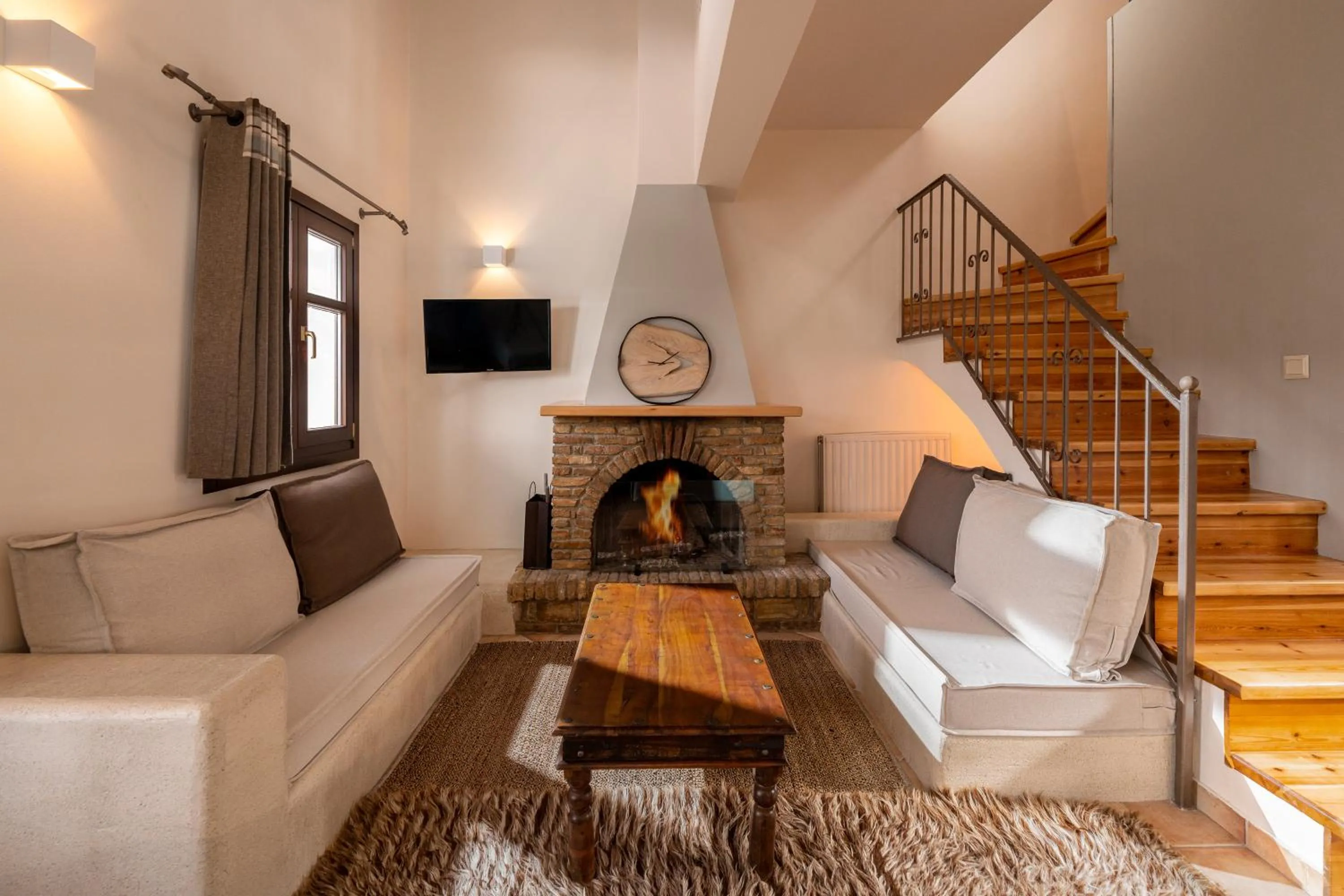 Living room in Kalavrita Botanica Hotel & SPA