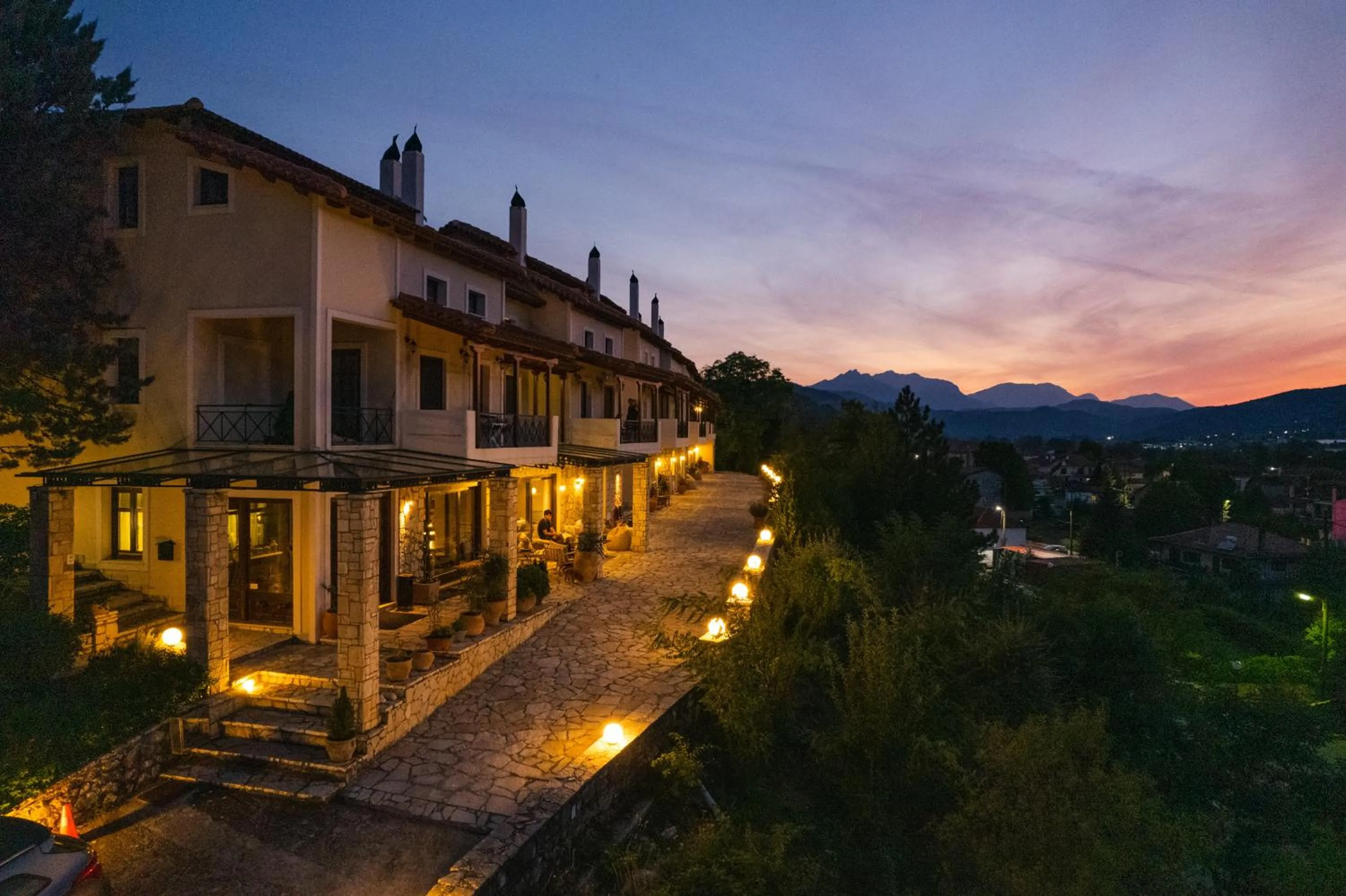 Property building in Kalavrita Botanica Hotel & SPA