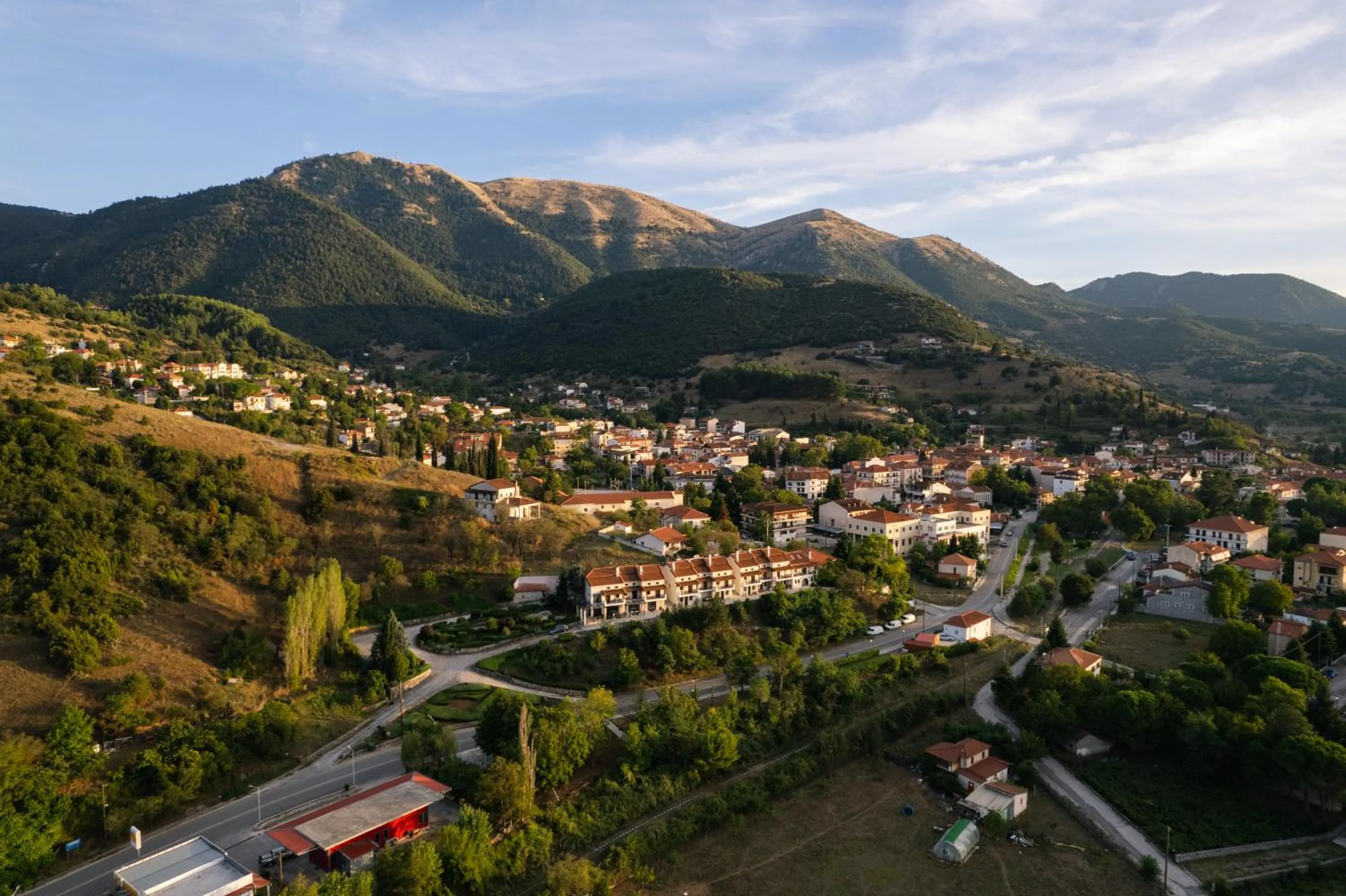 Property building in Kalavrita Botanica Hotel & SPA