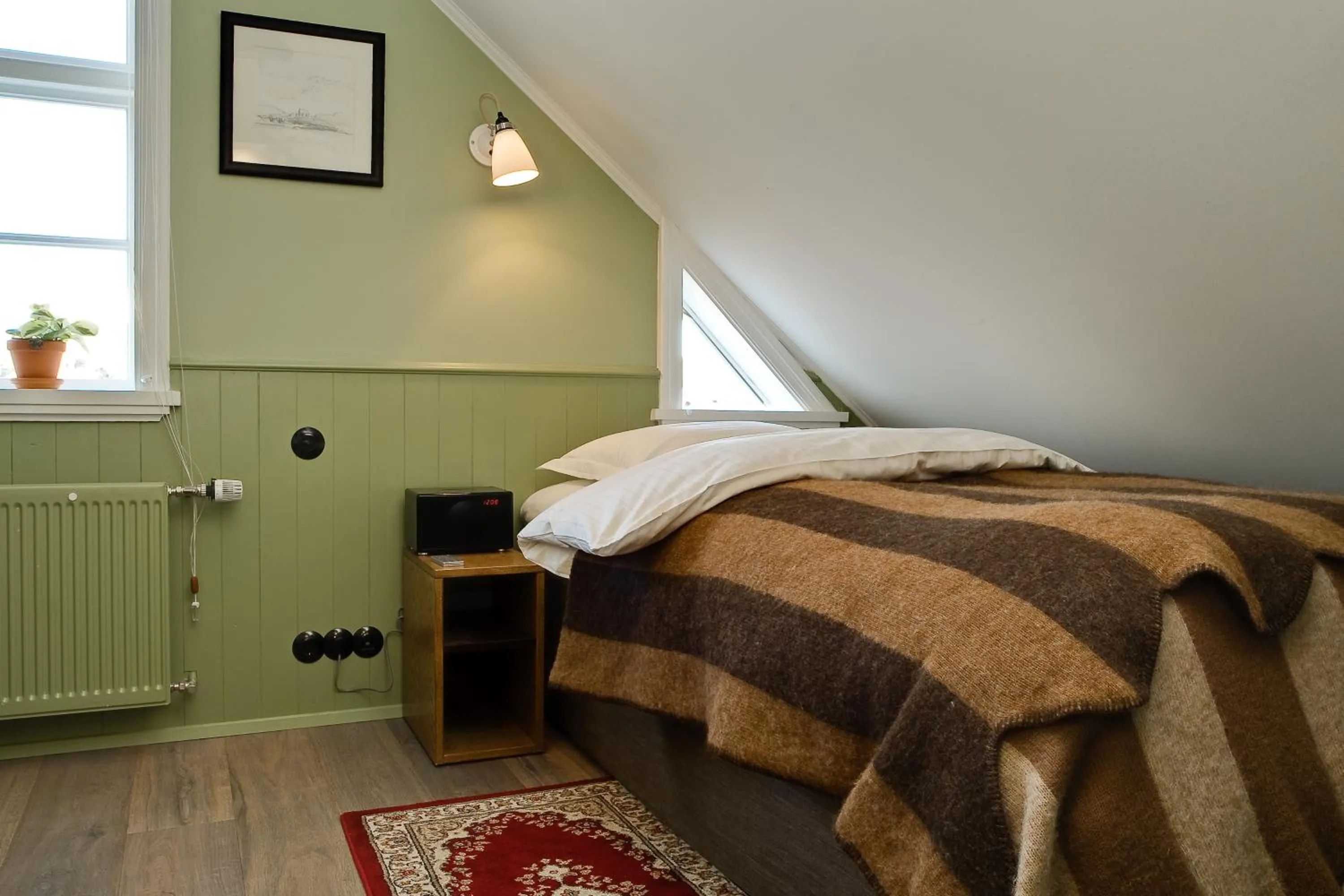 Bed in Hótel Egilsen