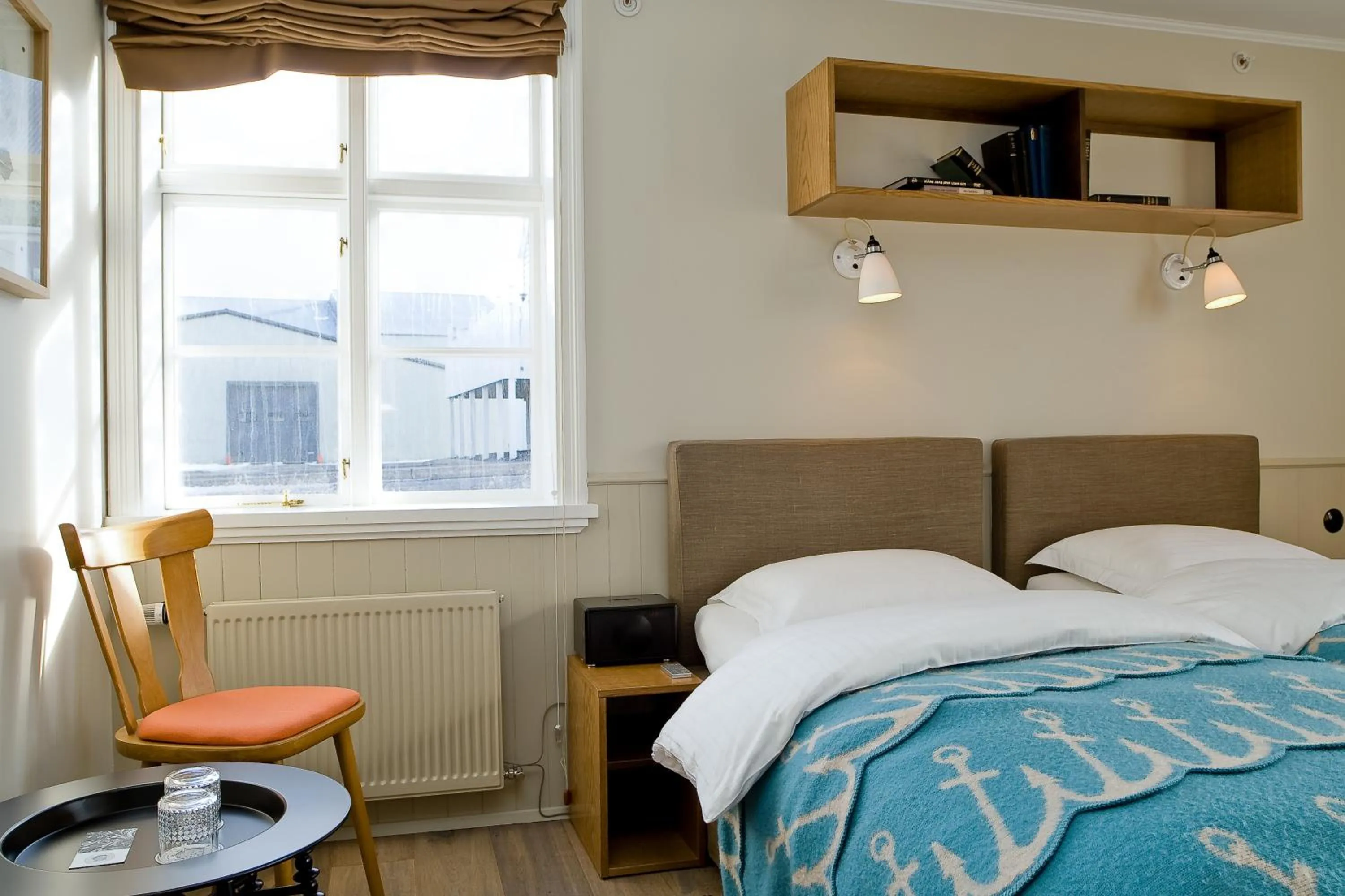 Bed in Hótel Egilsen