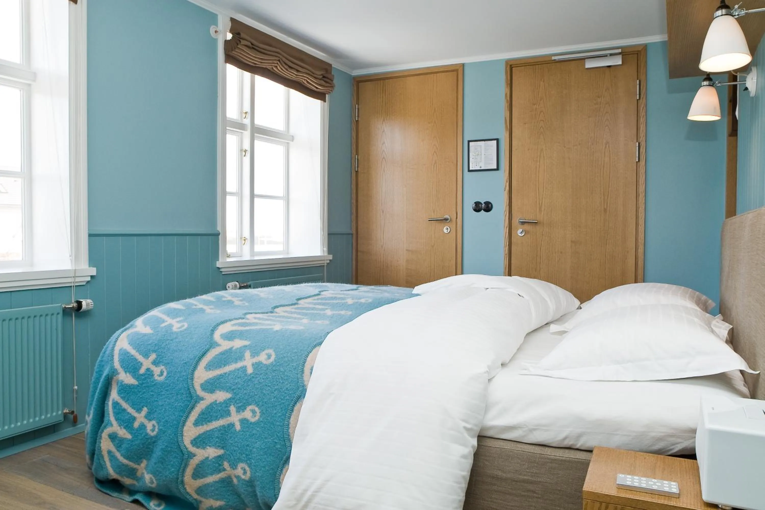 Bed in Hótel Egilsen