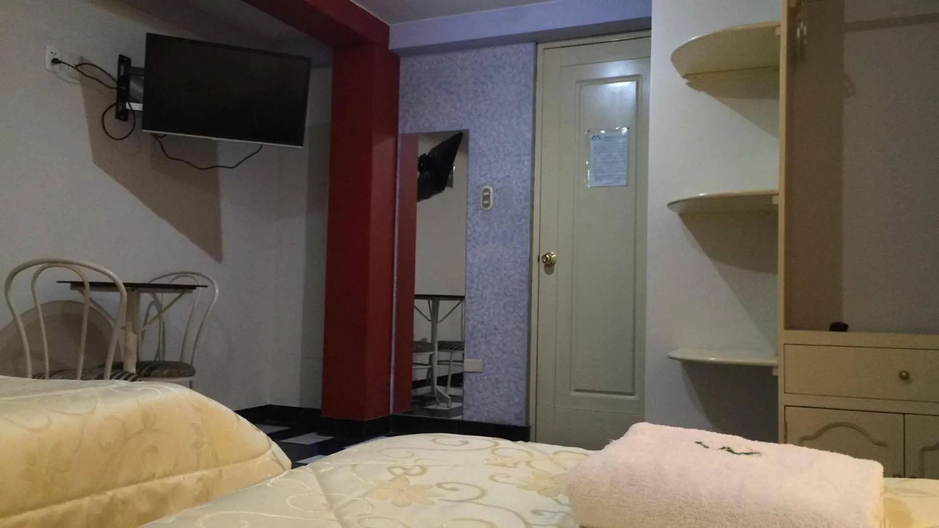 Bed in Hotel Mediterraneo Arequipa