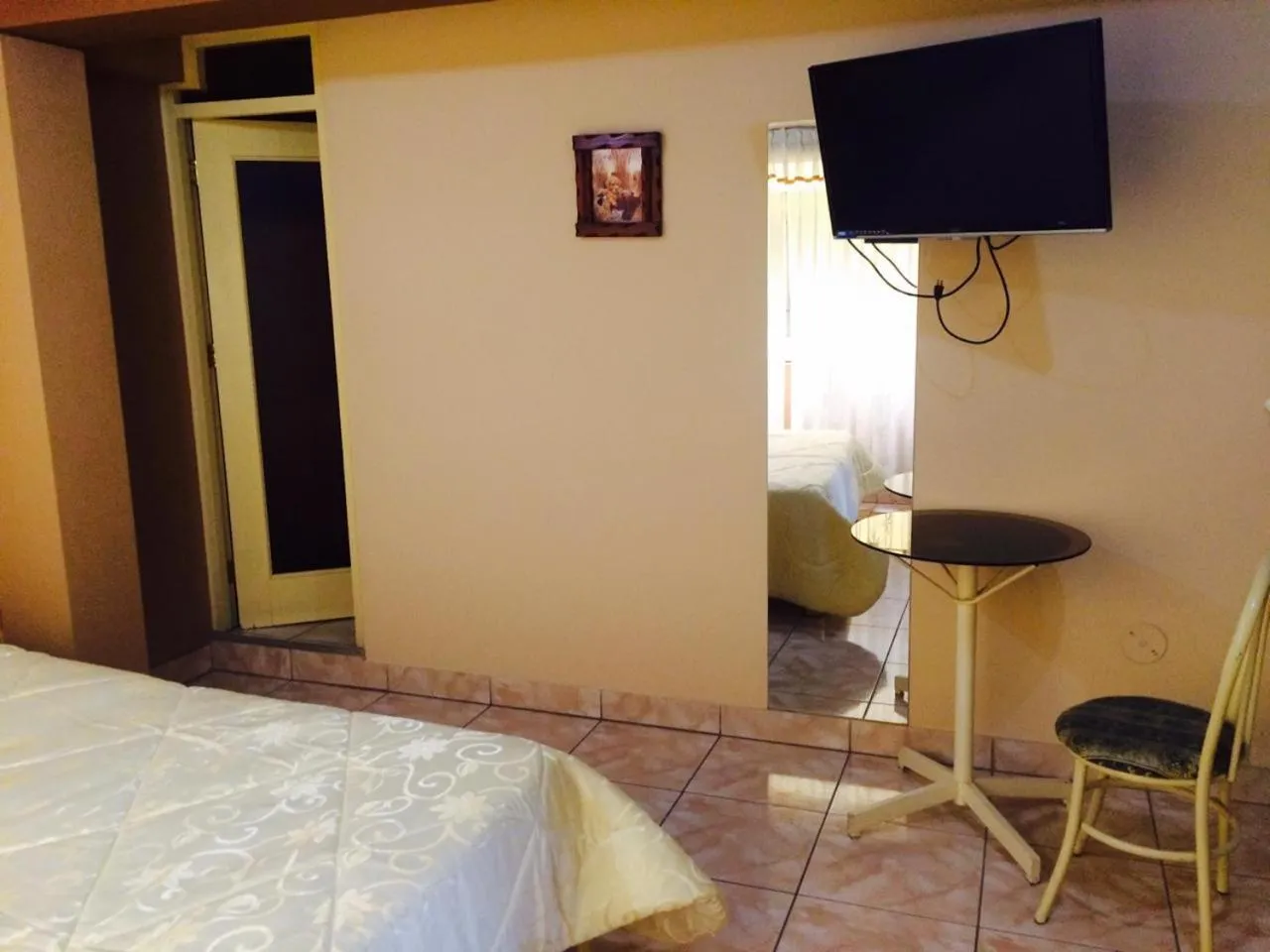 Bed in Hotel Mediterraneo Arequipa