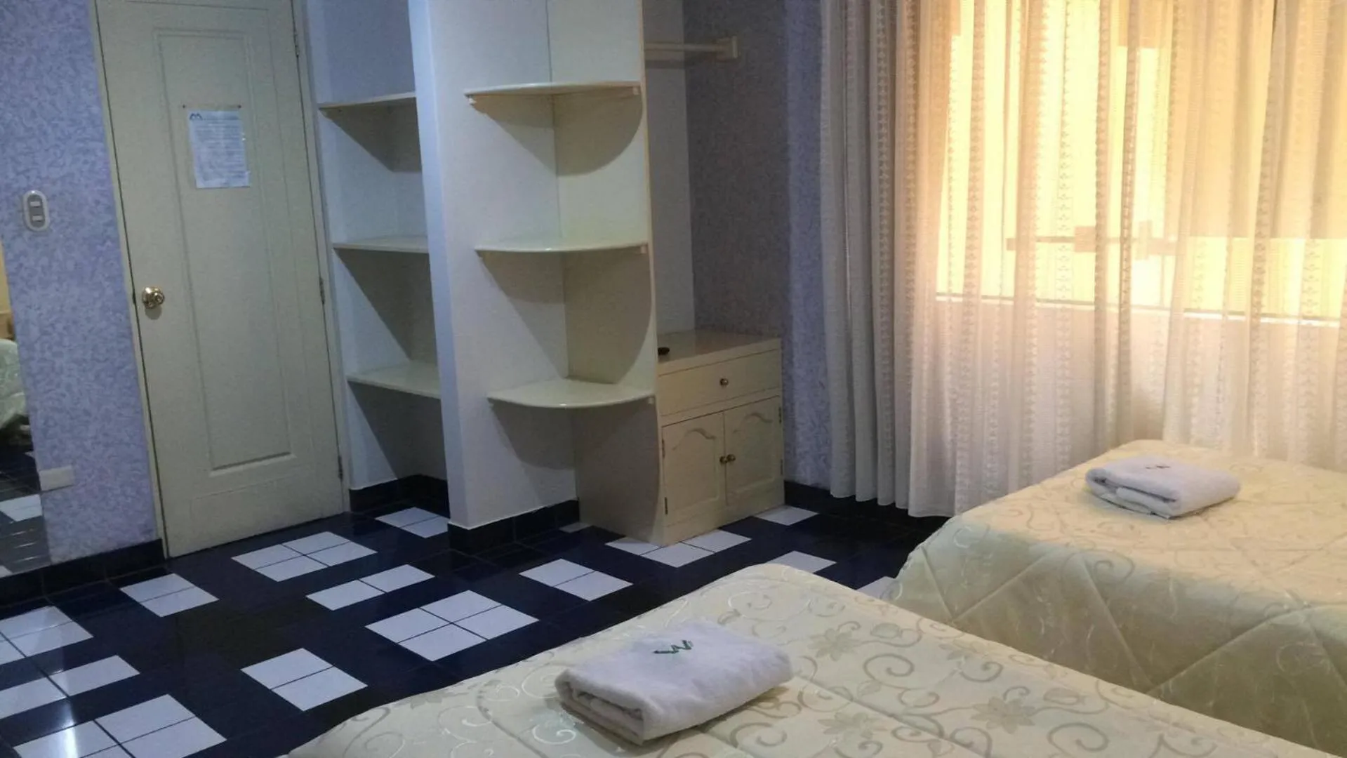 Bed in Hotel Mediterraneo Arequipa