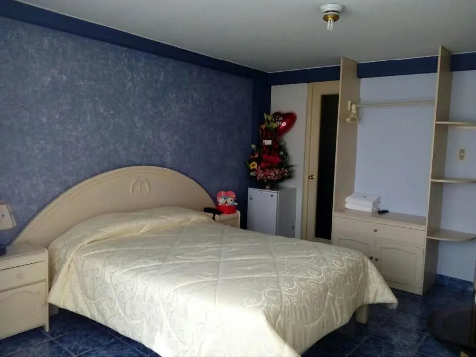 Bed in Hotel Mediterraneo Arequipa