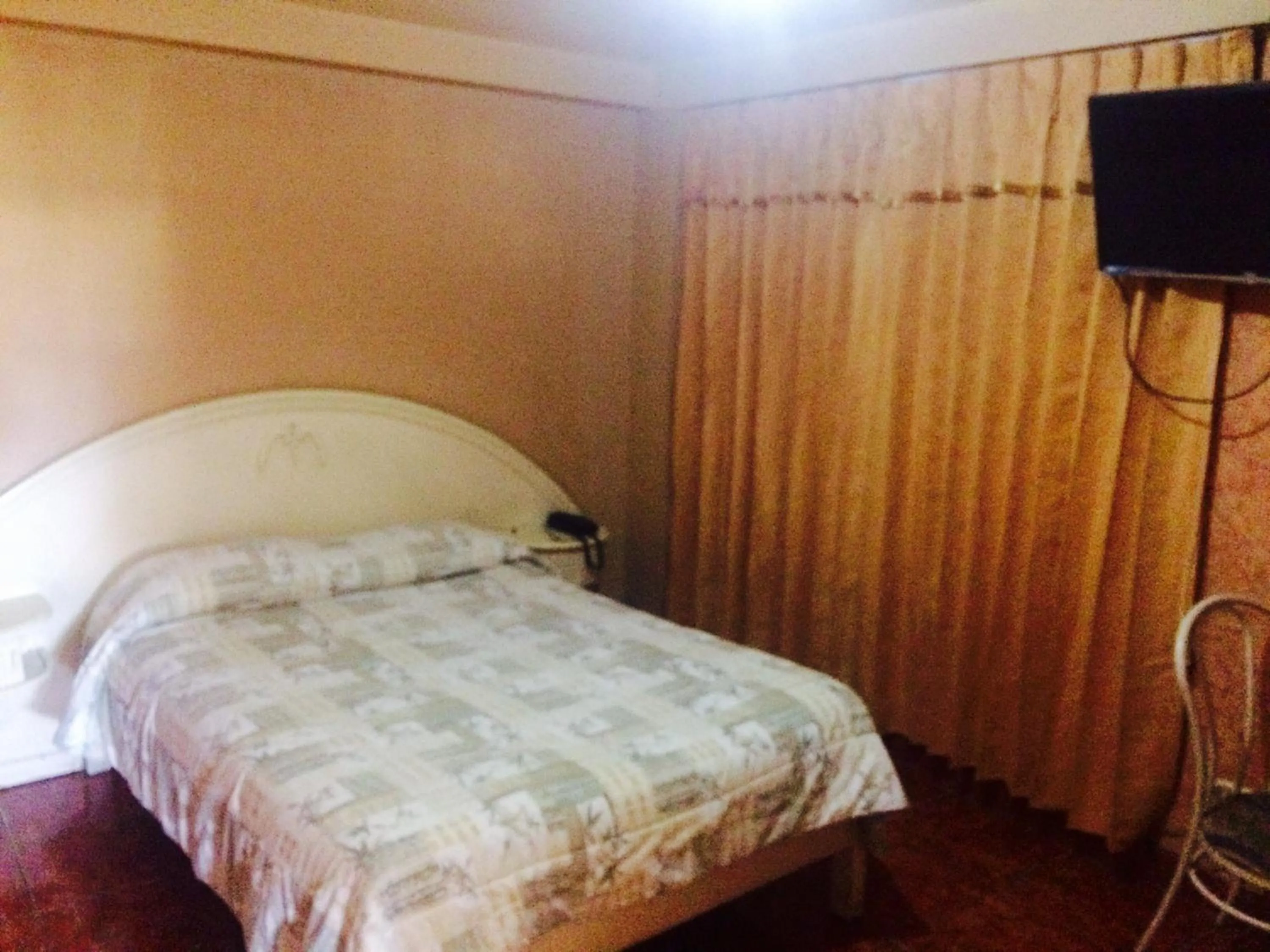 Bed in Hotel Mediterraneo Arequipa