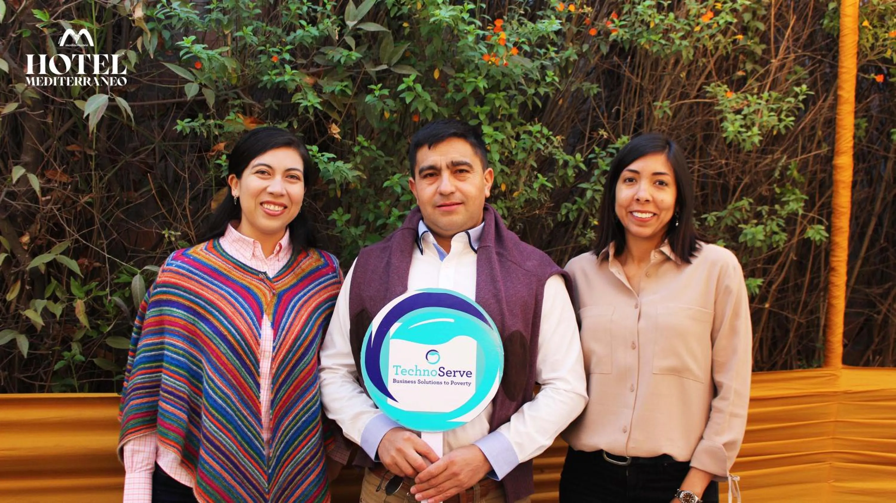group of guests in Hotel Mediterraneo Arequipa