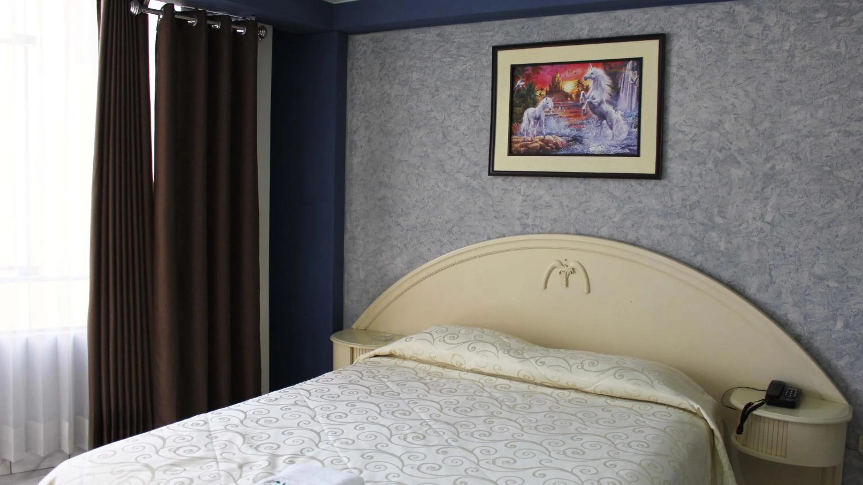 Bed in Hotel Mediterraneo Arequipa