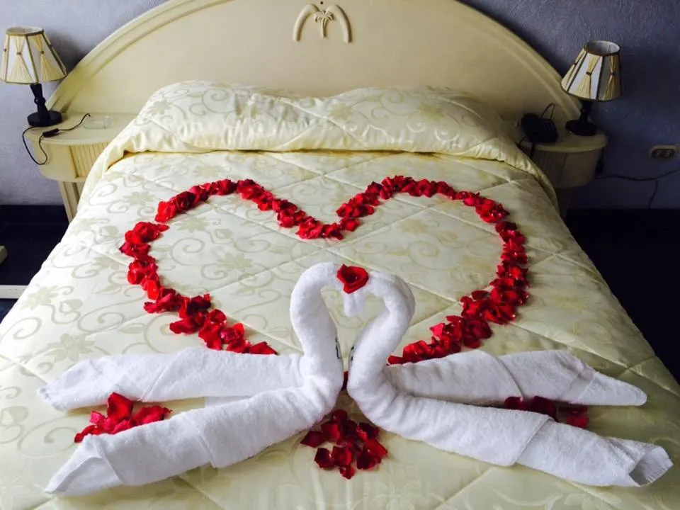 Bed in Hotel Mediterraneo Arequipa