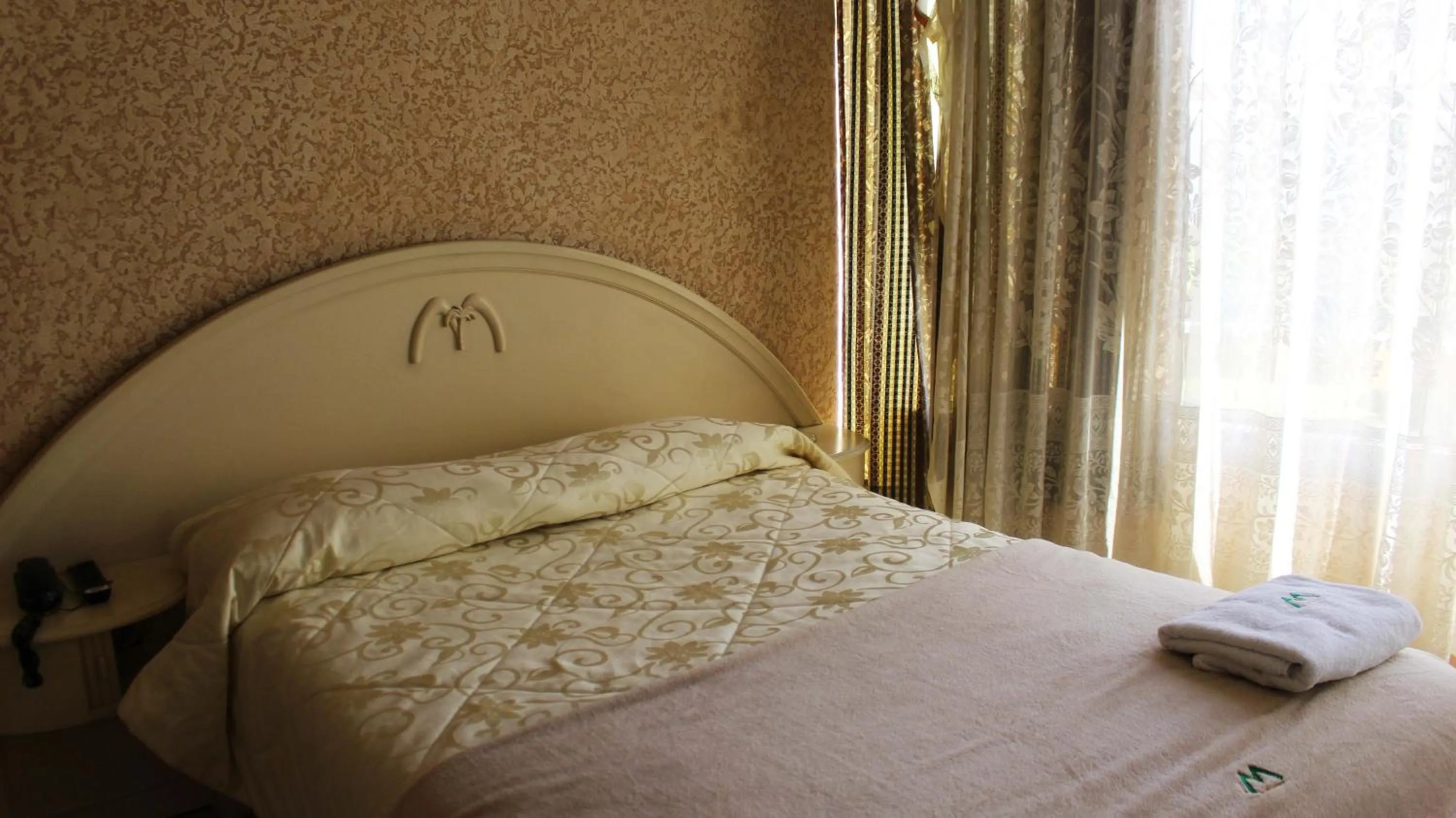 Bed in Hotel Mediterraneo Arequipa