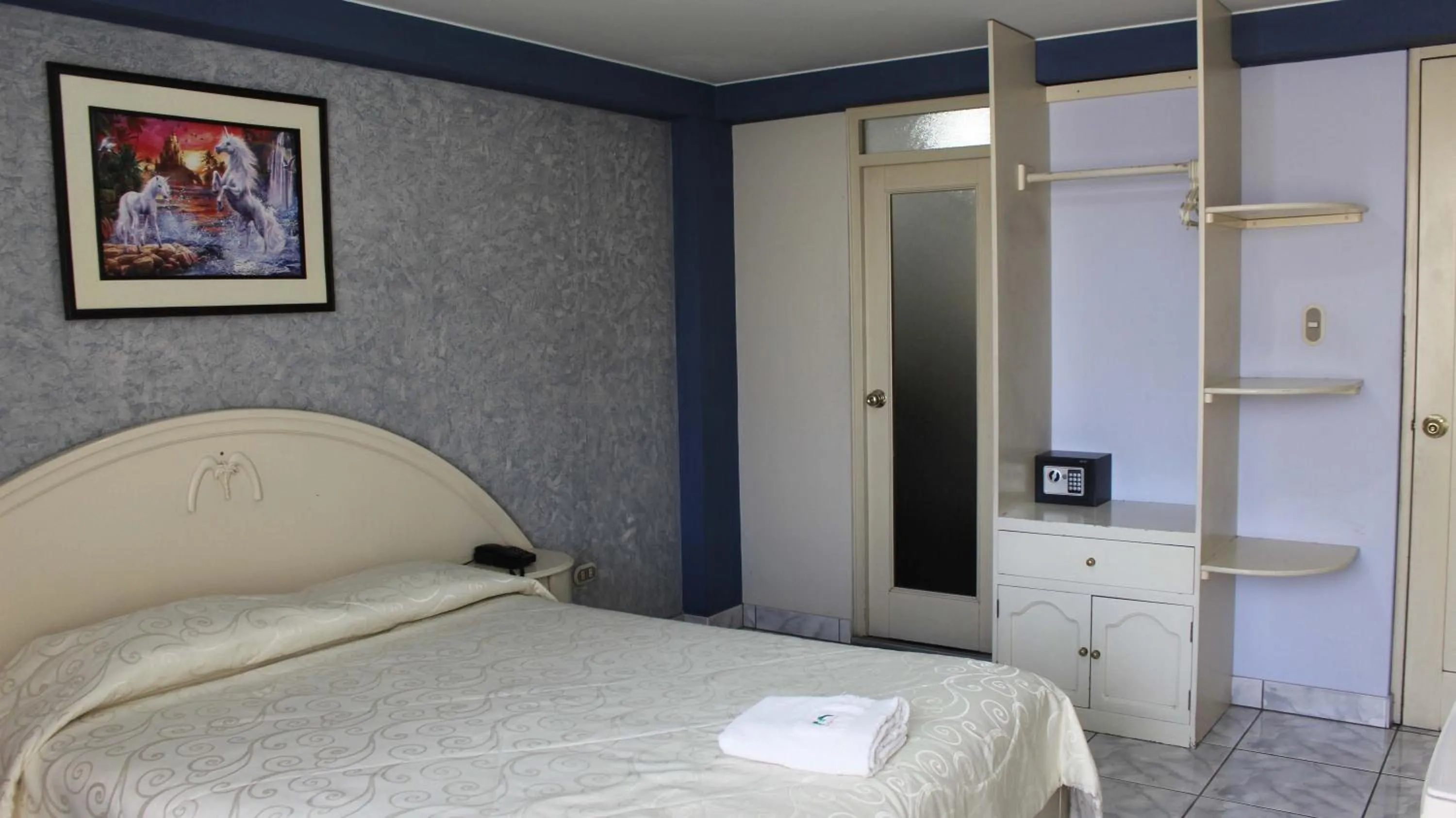 Bed in Hotel Mediterraneo Arequipa