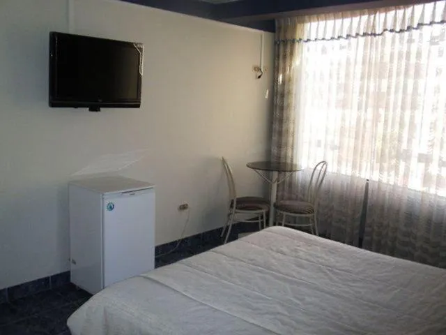 Bed in Hotel Mediterraneo Arequipa