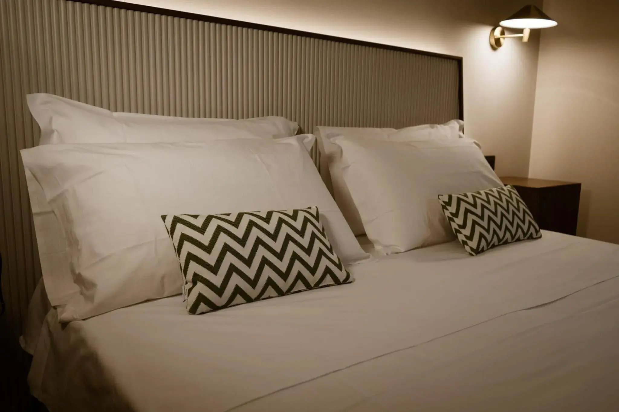 Bed in ananea Tropea Yachting Resort Bed in ananea Tropea Yachting Resort