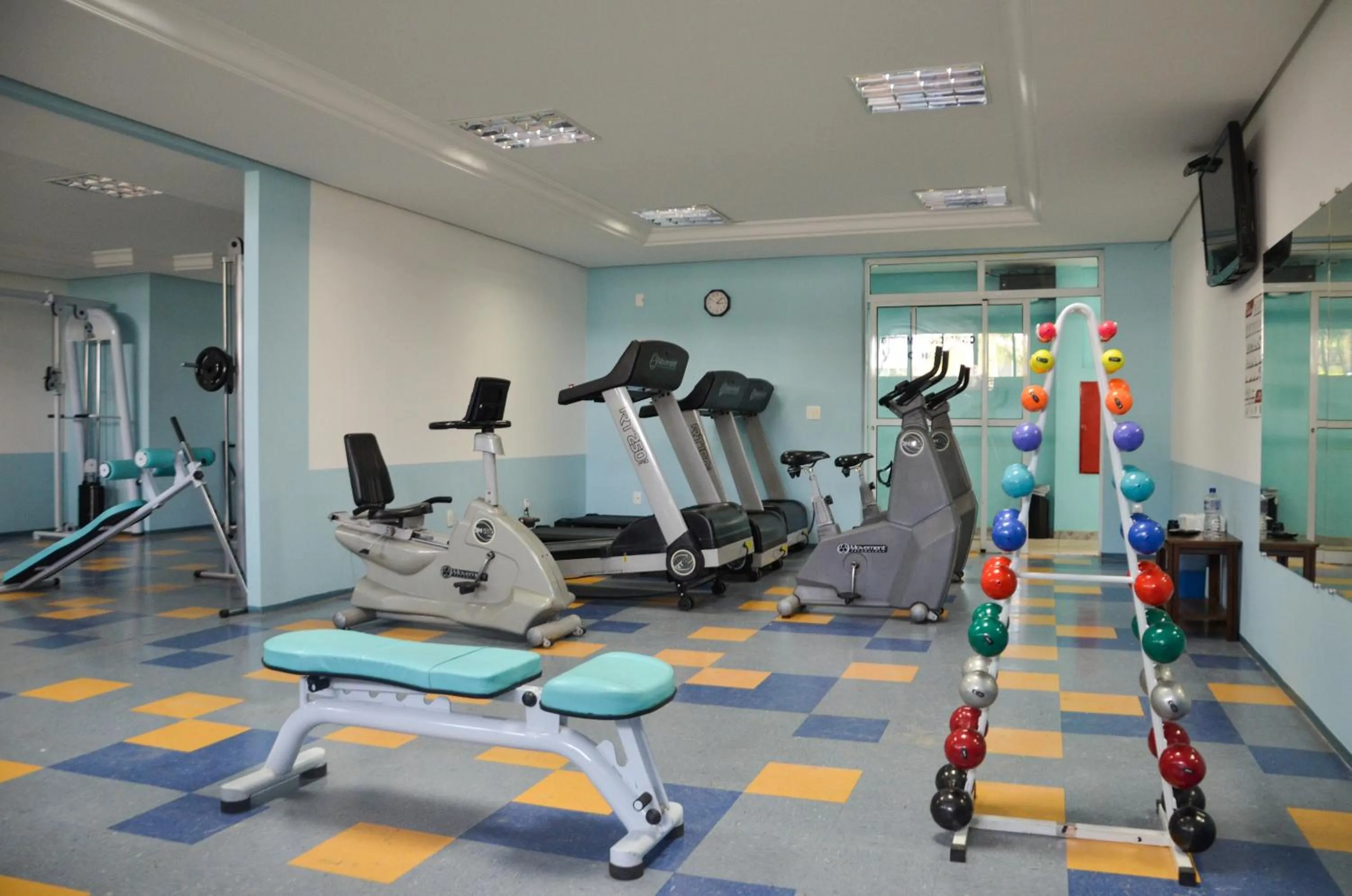 Fitness centre/facilities in Colonial Plaza Hotel Pindamonhangaba
