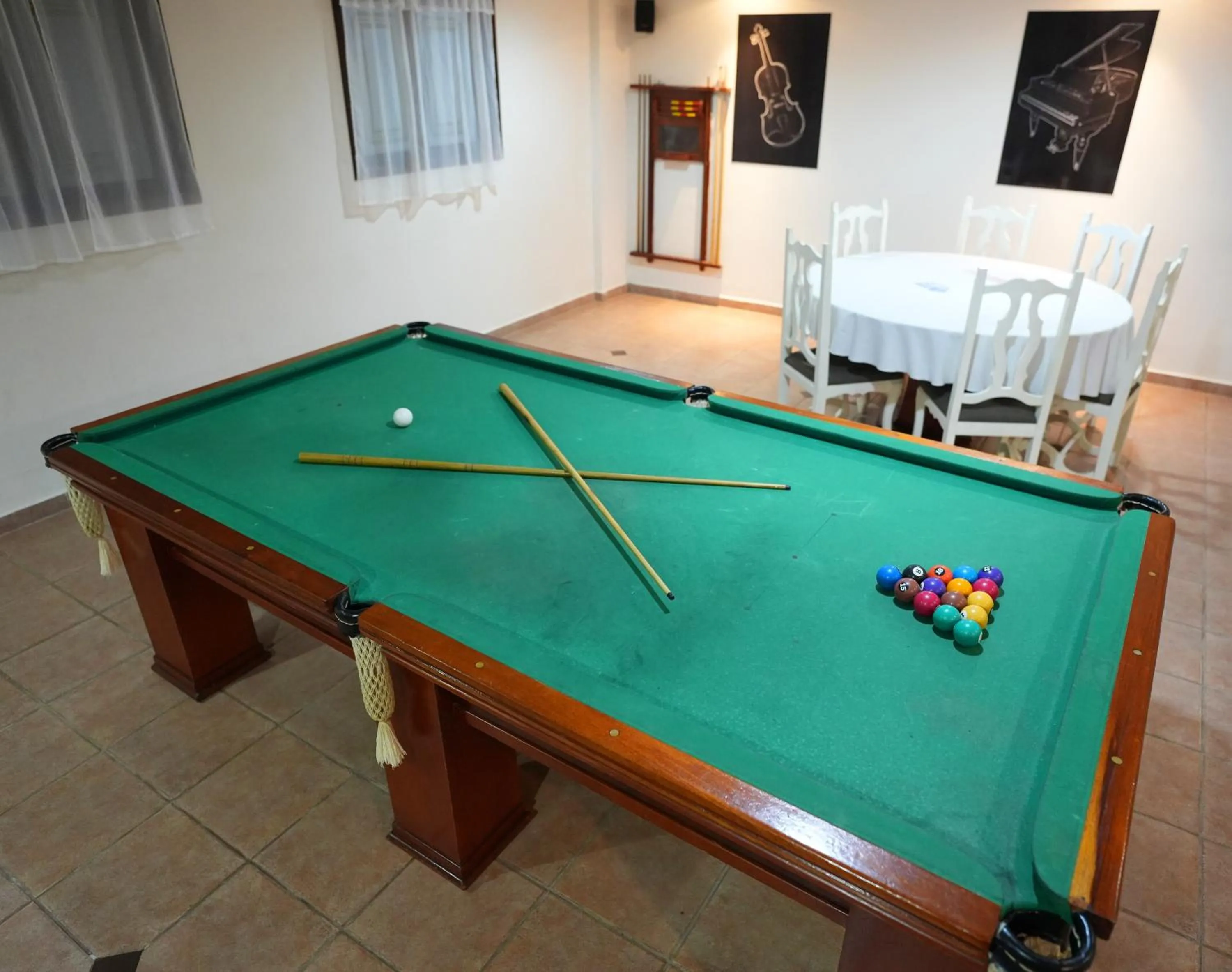 Game Room in Colonial Plaza Hotel Pindamonhangaba