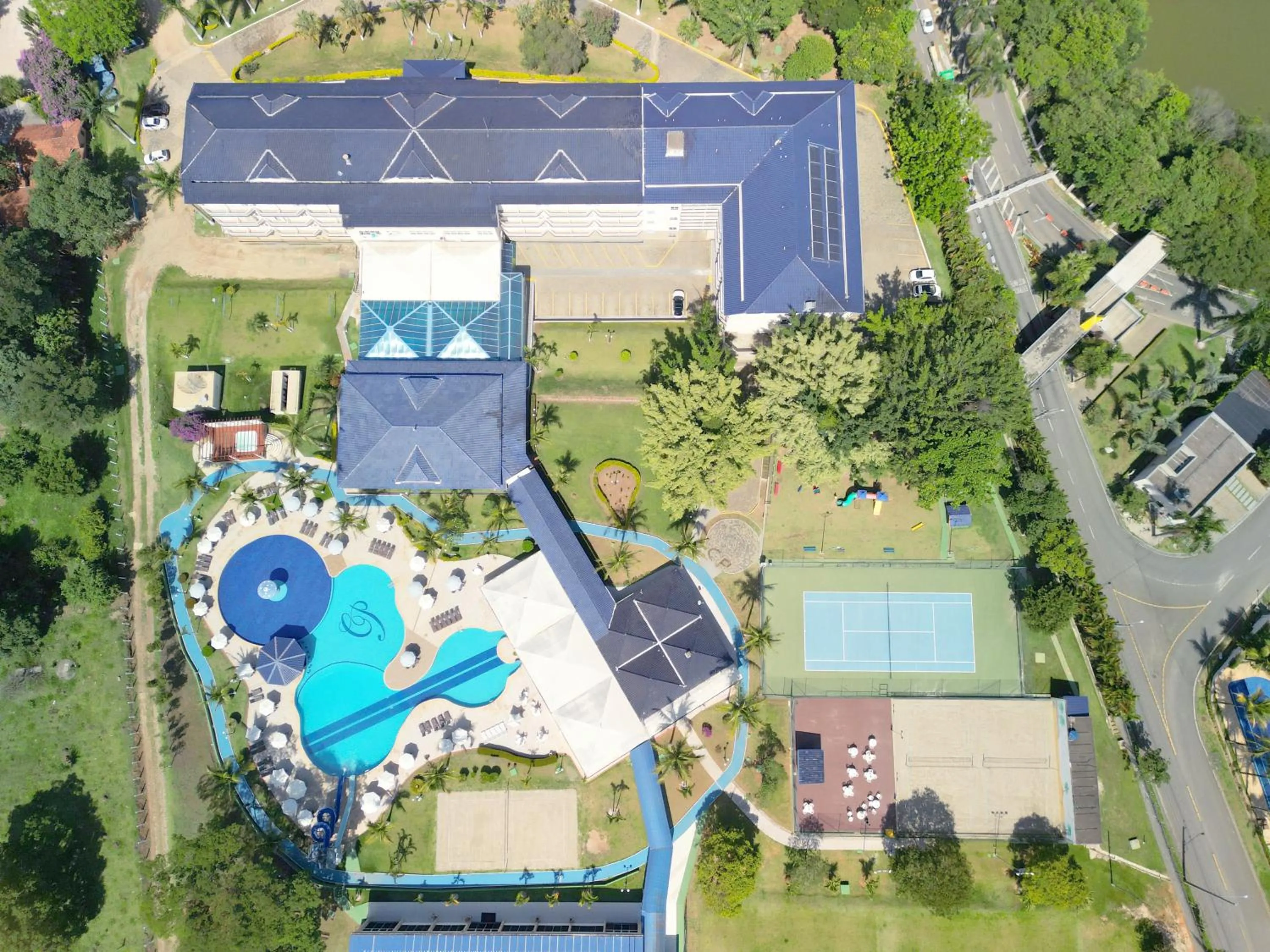 Bird's eye view in Colonial Plaza Hotel Pindamonhangaba