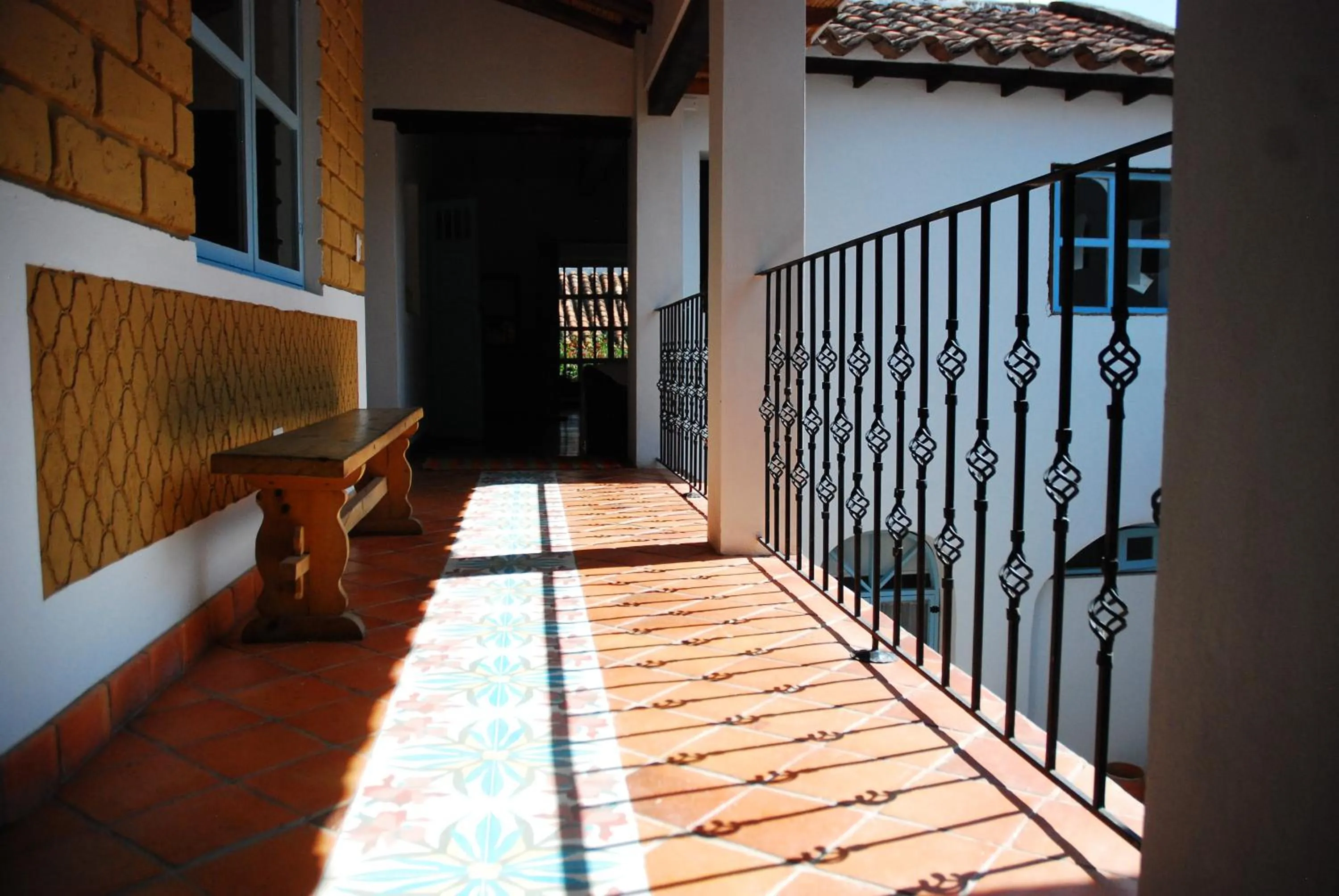 Balcony/Terrace in Hotel Casa Boutique Villa de Leyva