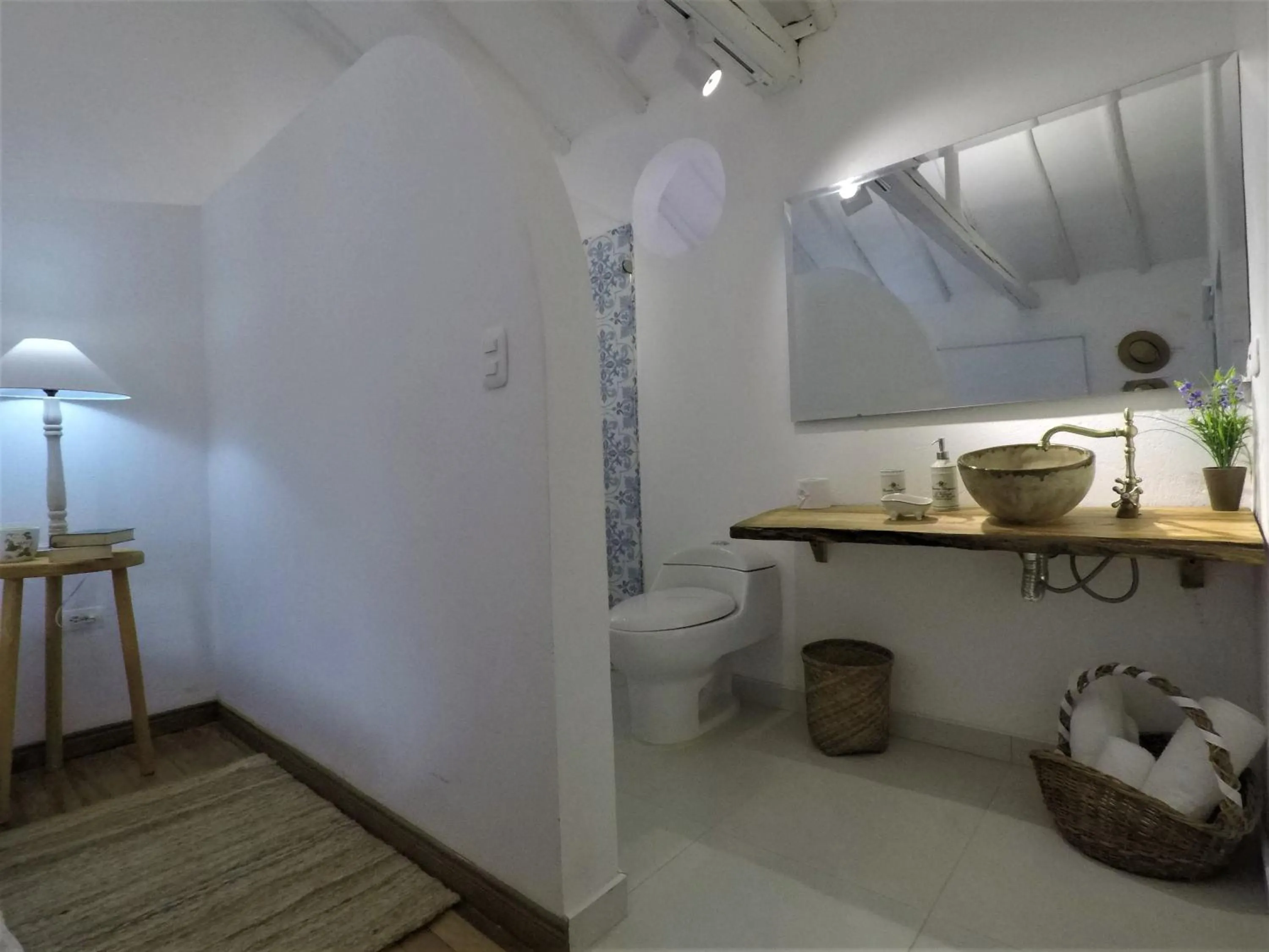 Bathroom in Hotel Casa Boutique Villa de Leyva