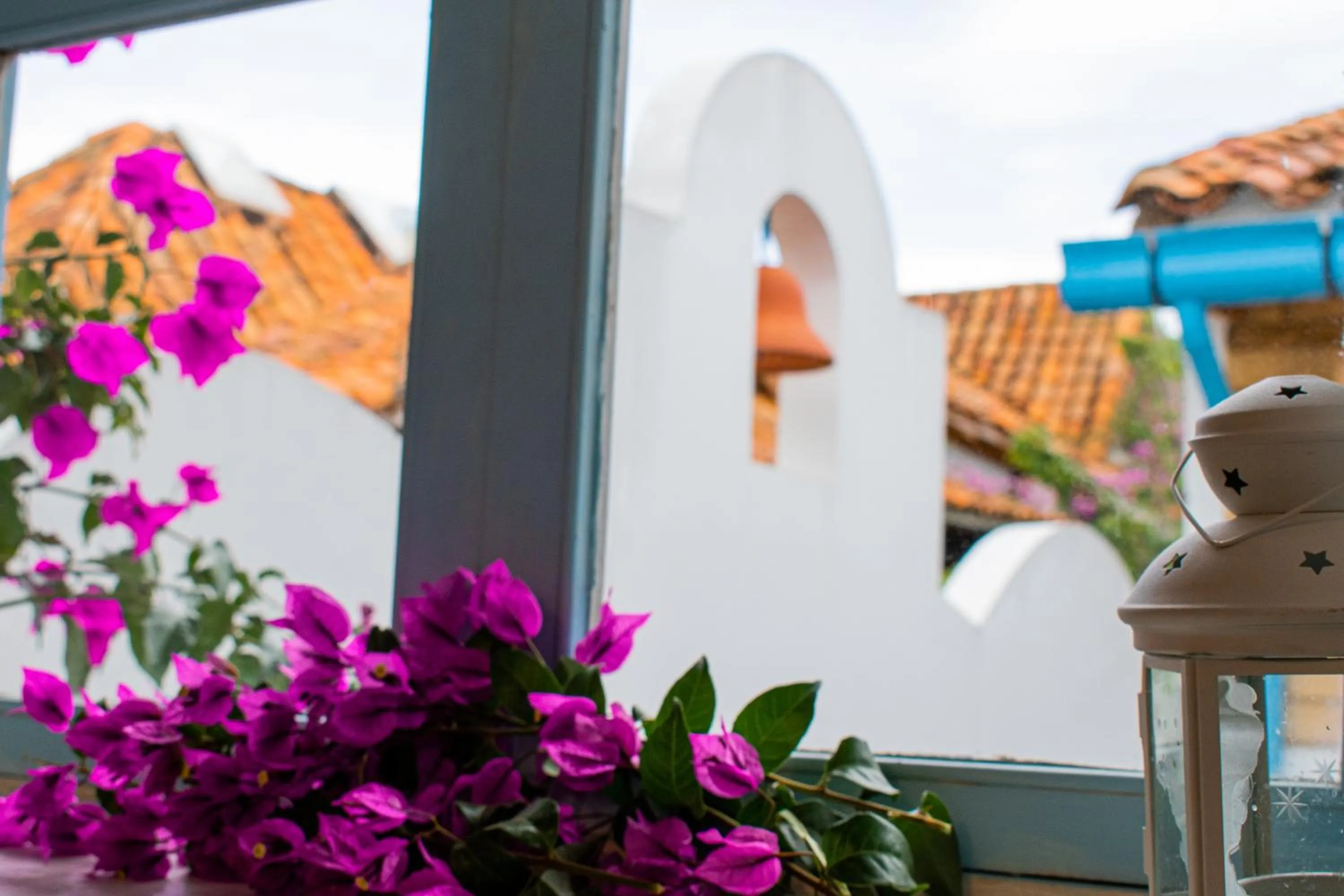 Patio in Hotel Casa Boutique Villa de Leyva