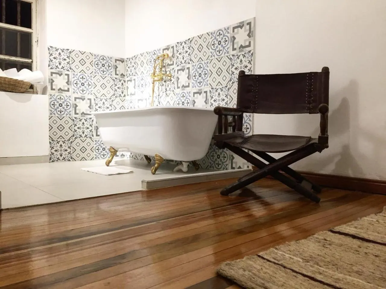 Shower in Hotel Casa Boutique Villa de Leyva