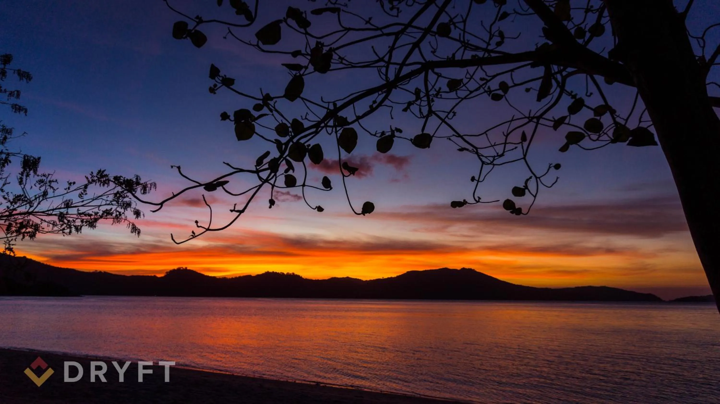 Sunset in Dryft Darocotan Island