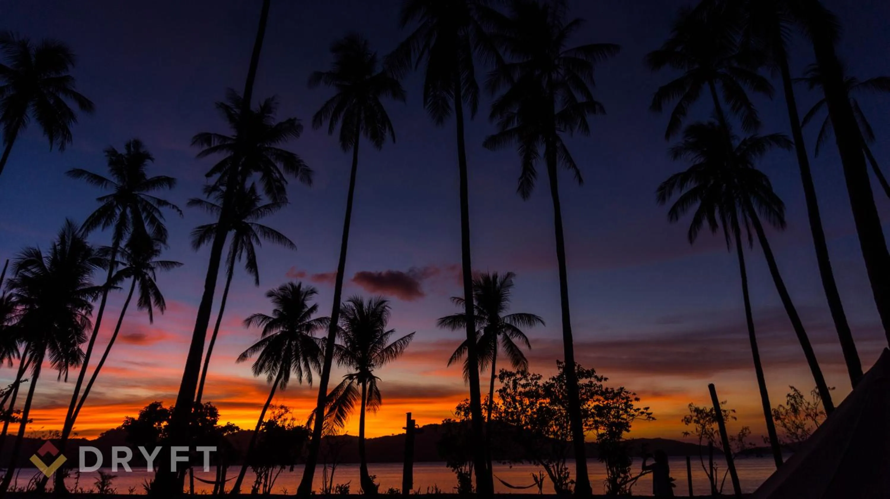 Sunset in Dryft Darocotan Island