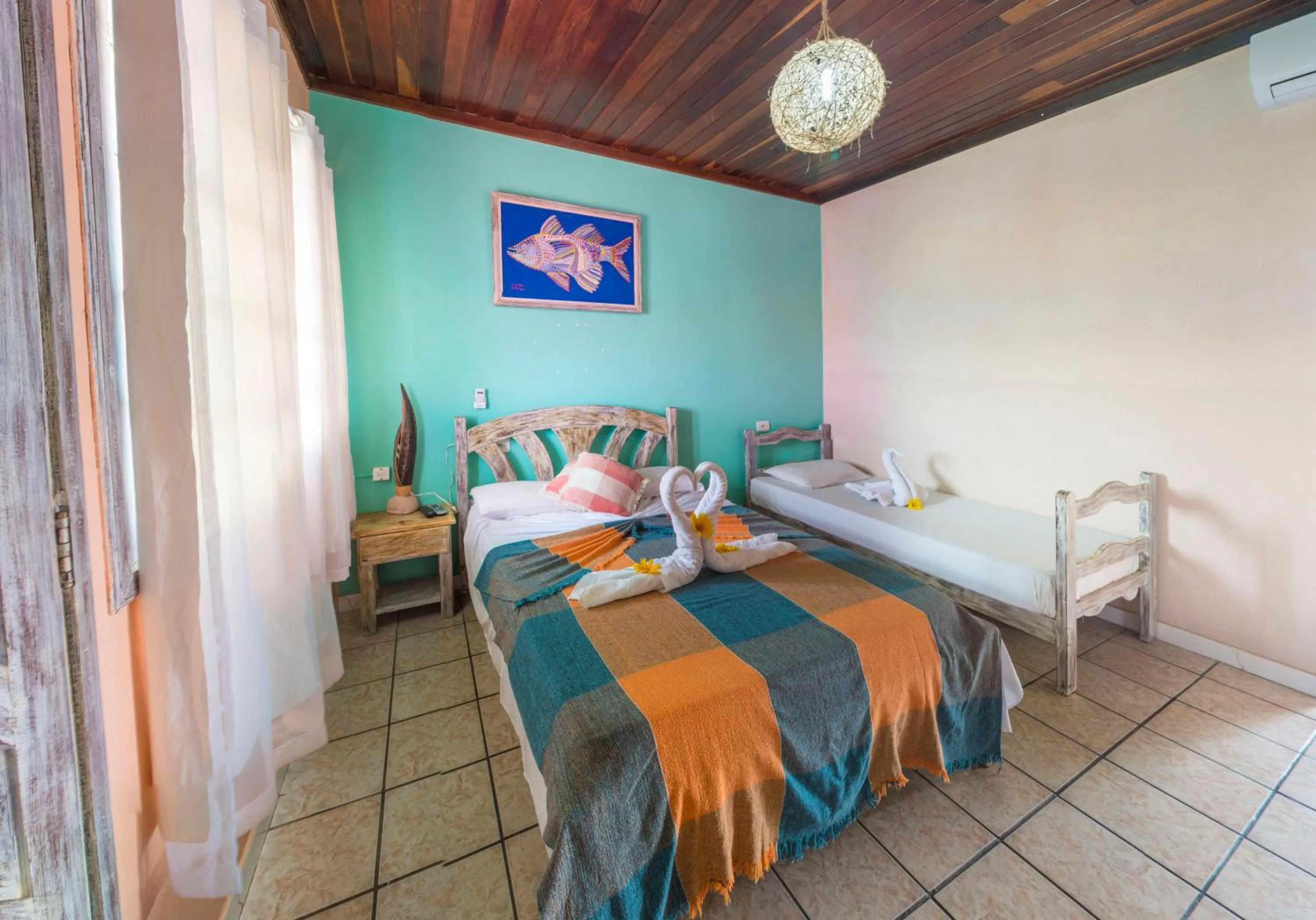 Bathroom, Bed in Pousada Pedra D'Água Pipa