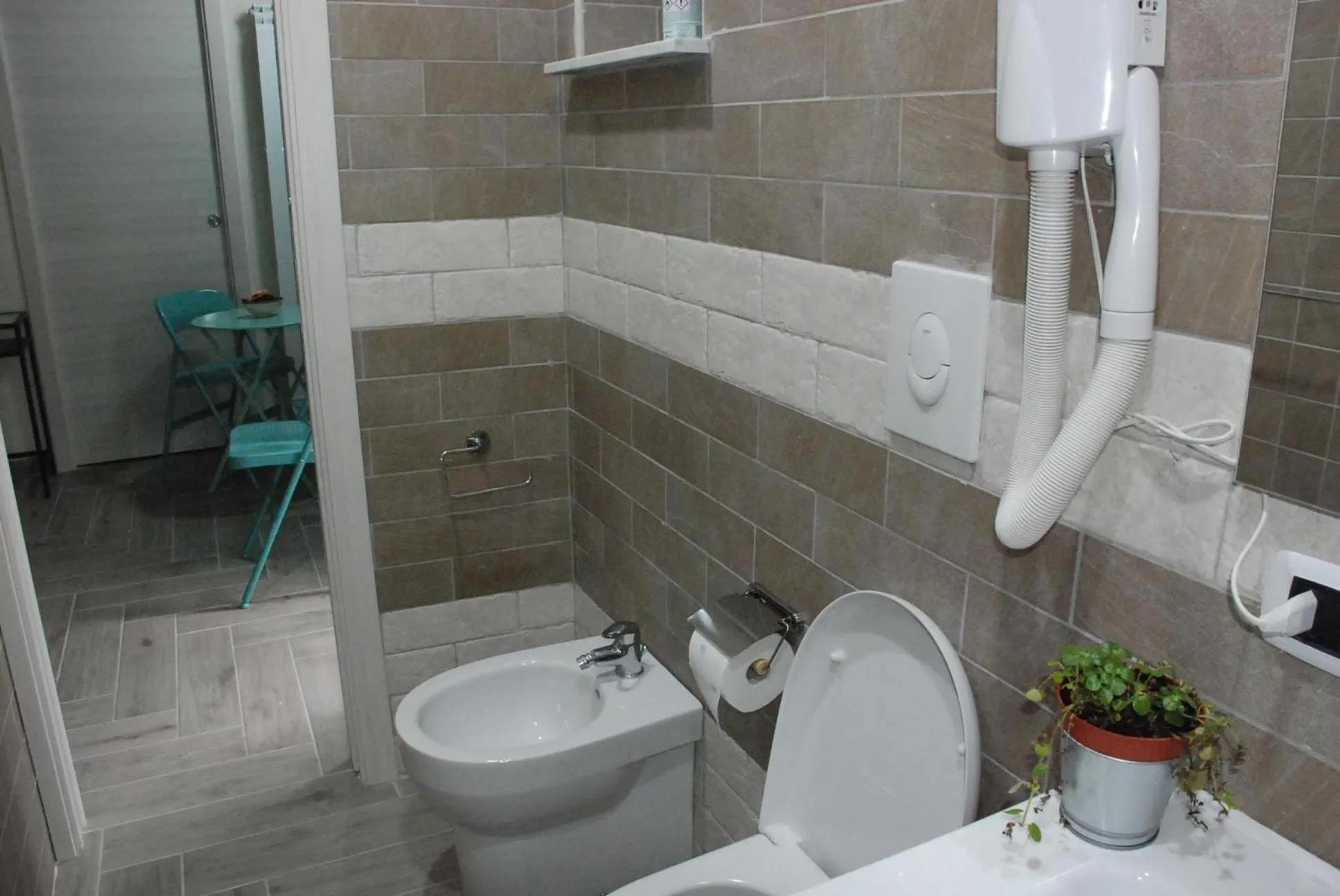 Bathroom in Metro duomo b&b