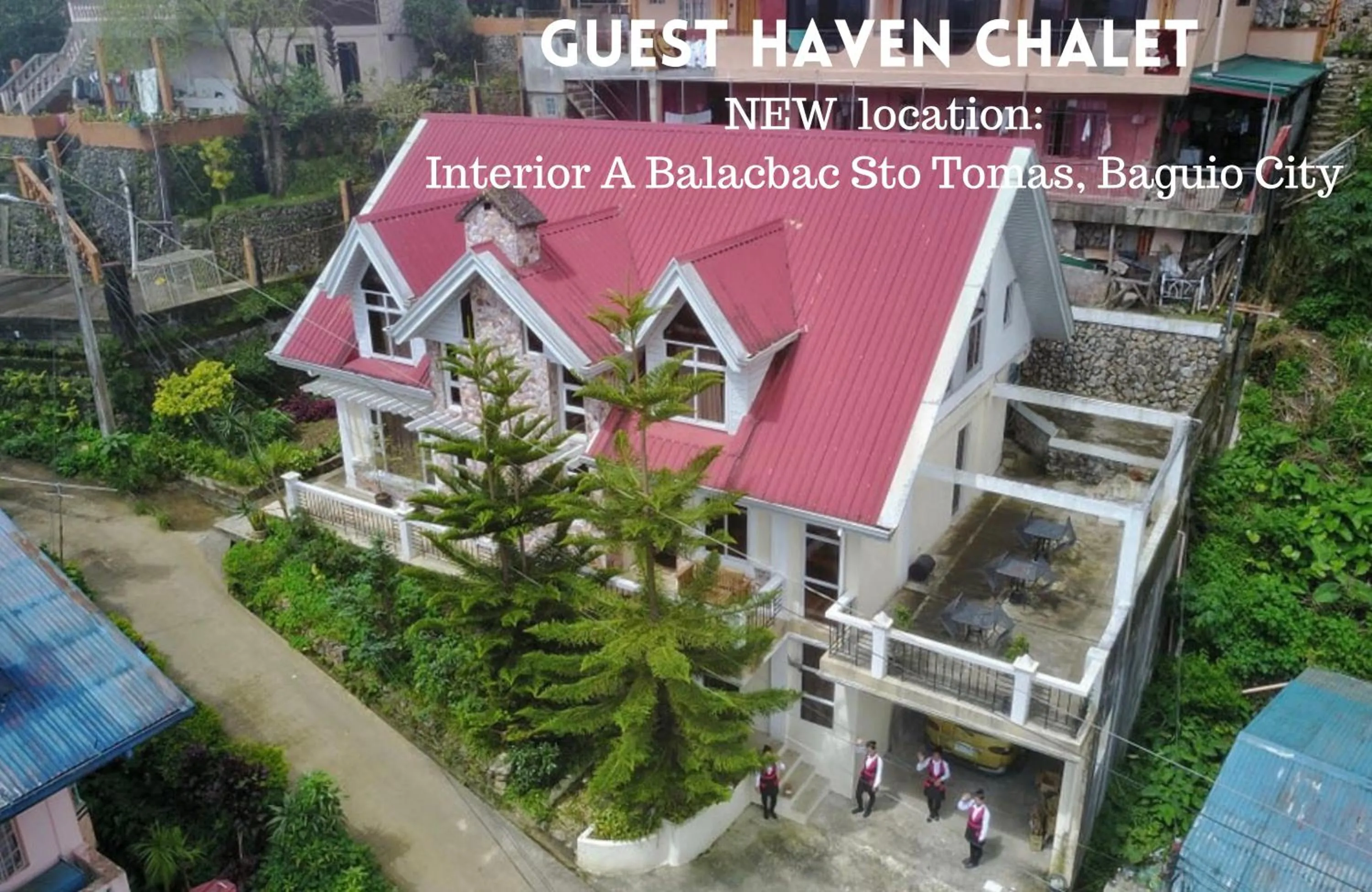 Property building in Guest Haven Chalet Baguio Bed and Breakfast