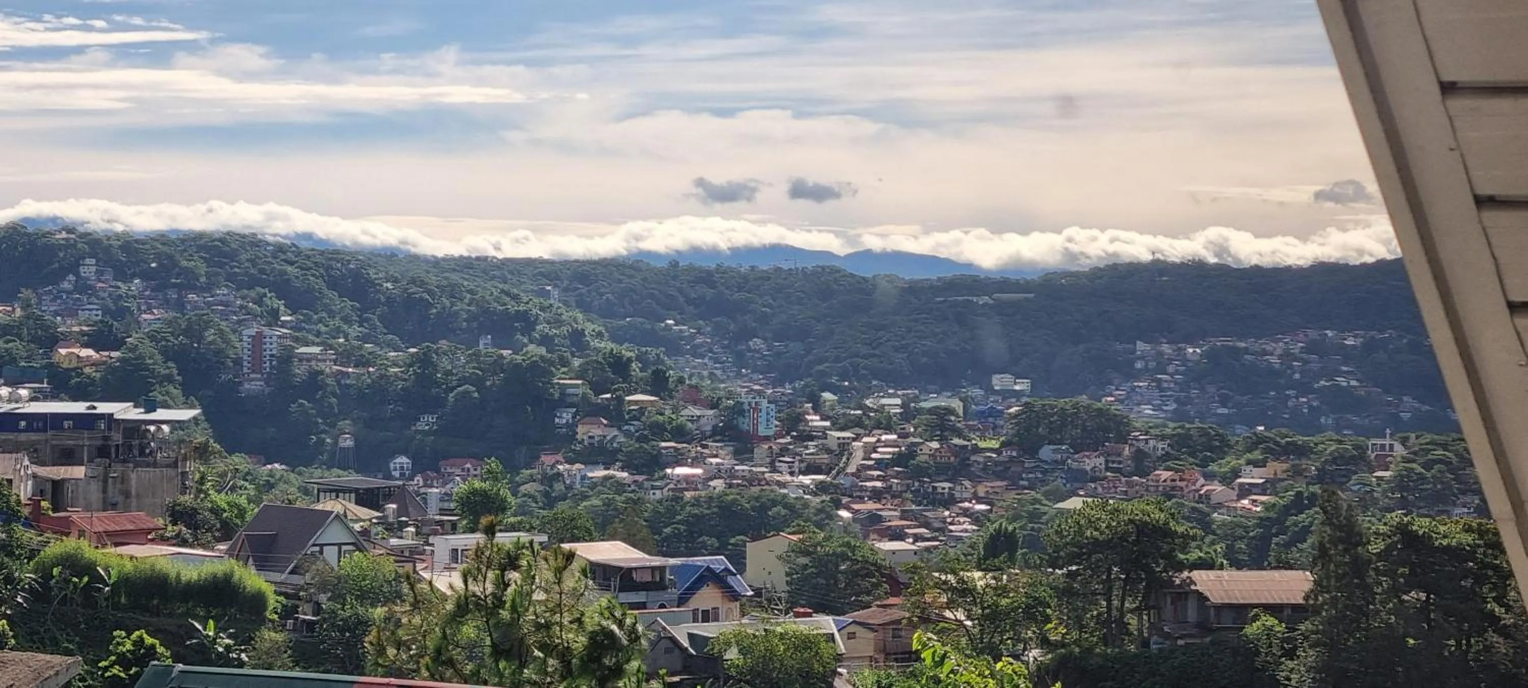 Mountain view in Guest Haven Chalet Baguio Bed and Breakfast