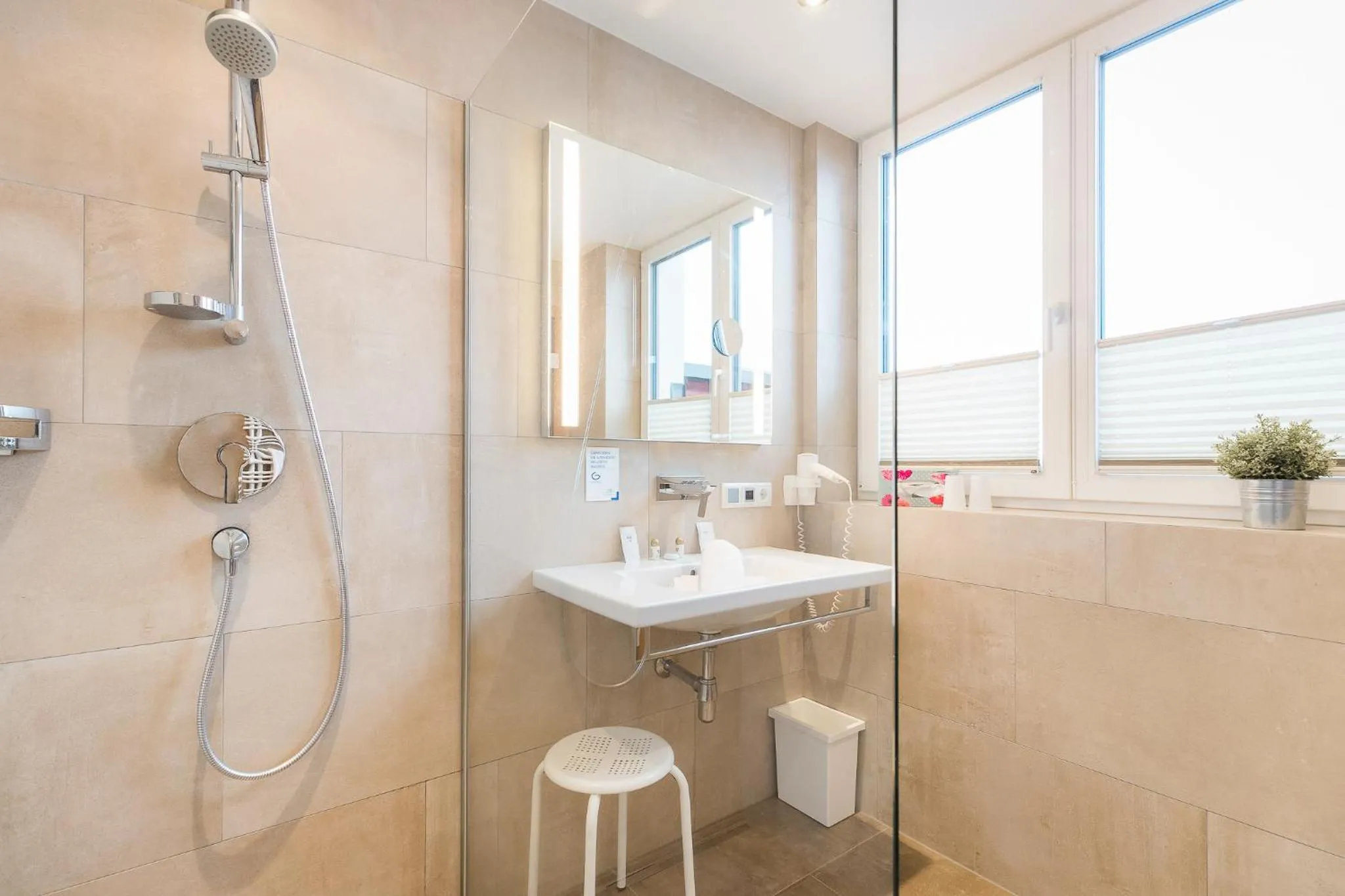 Bathroom in Gästehaus Hornegger