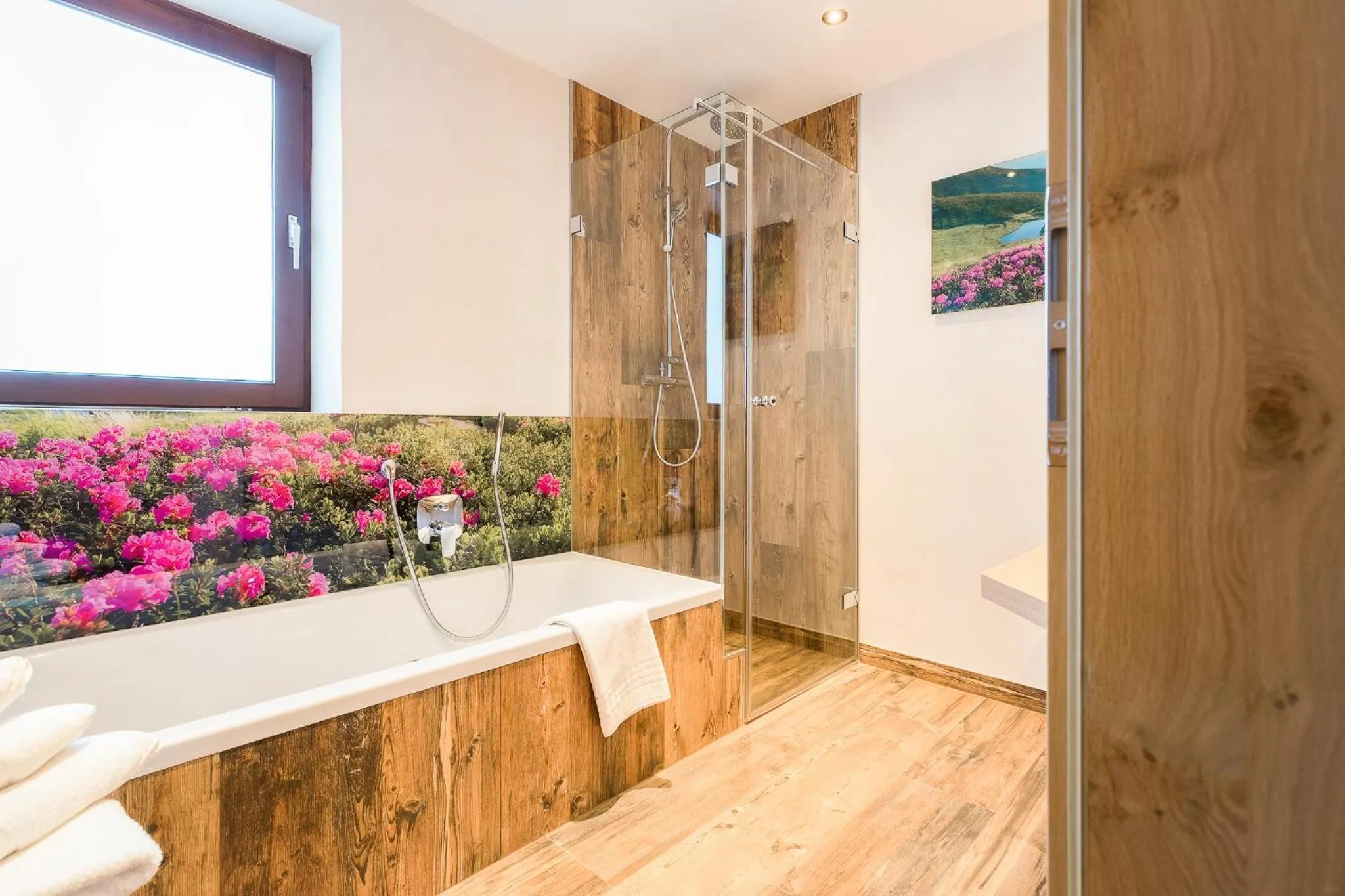 Bathroom in Gästehaus Hornegger