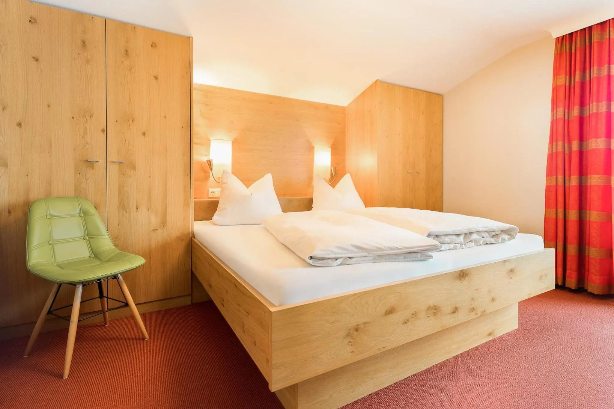 Bed in Gästehaus Hornegger