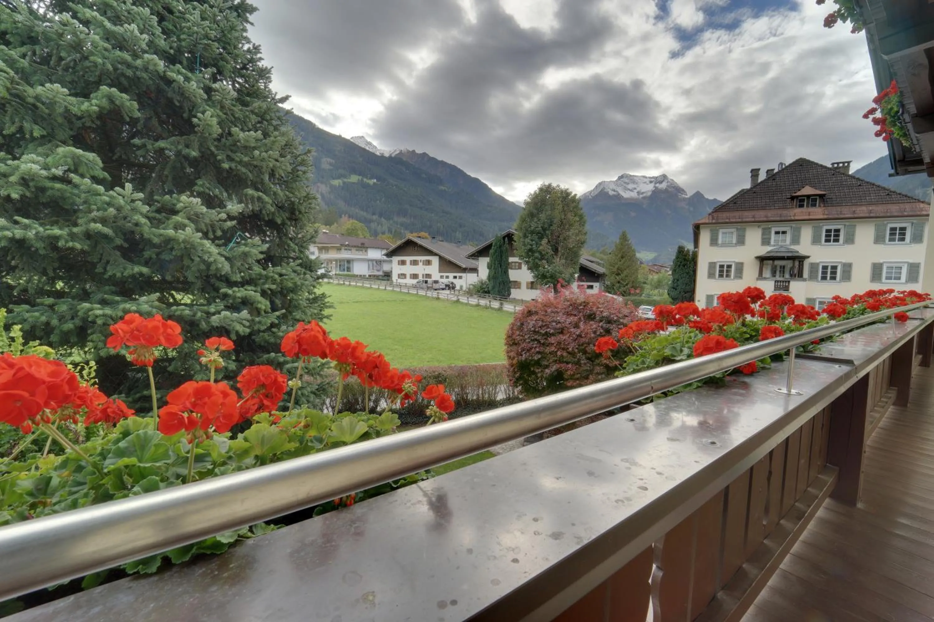 Balcony/Terrace in Gästehaus Hornegger