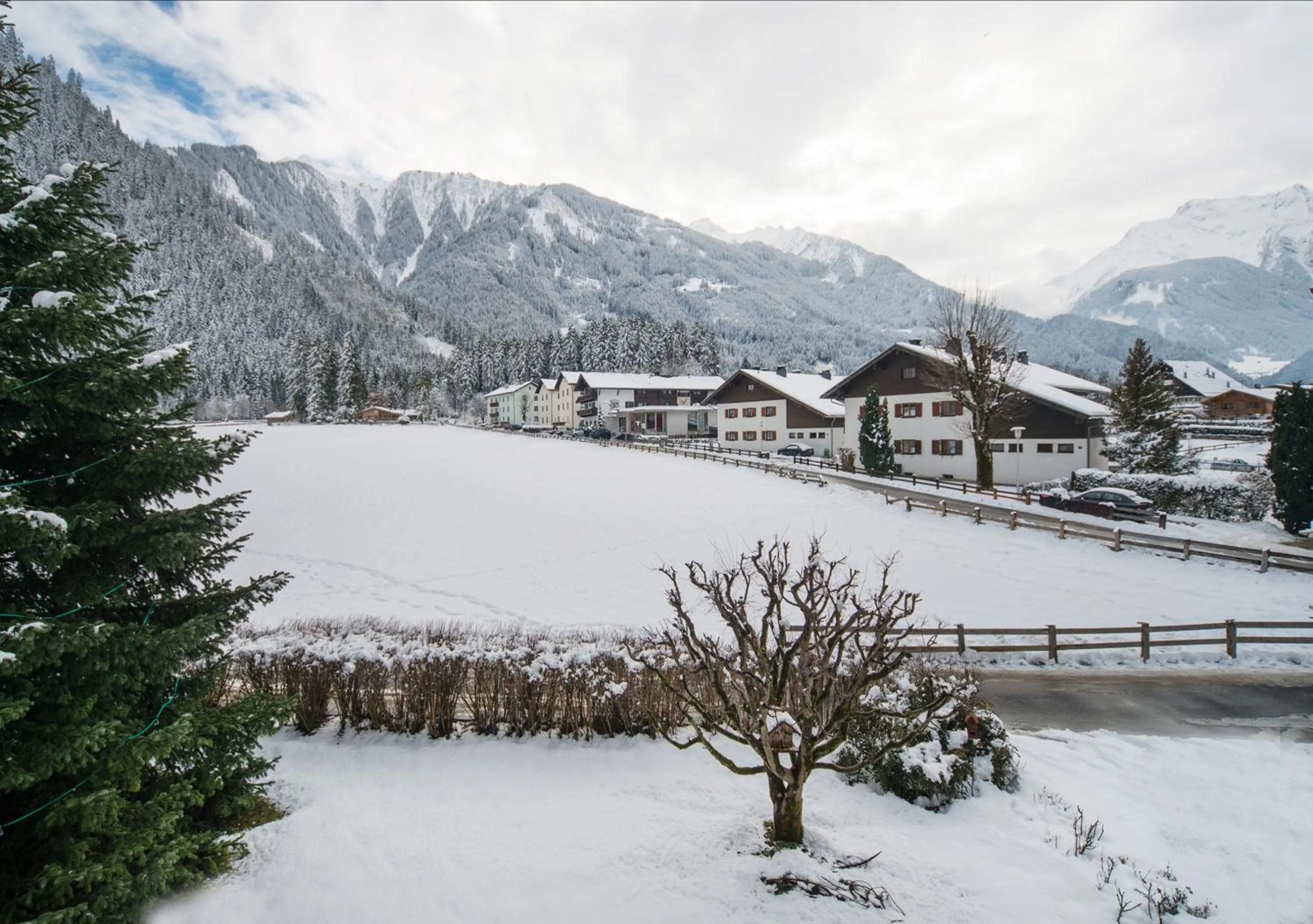 Mountain view in Gästehaus Hornegger