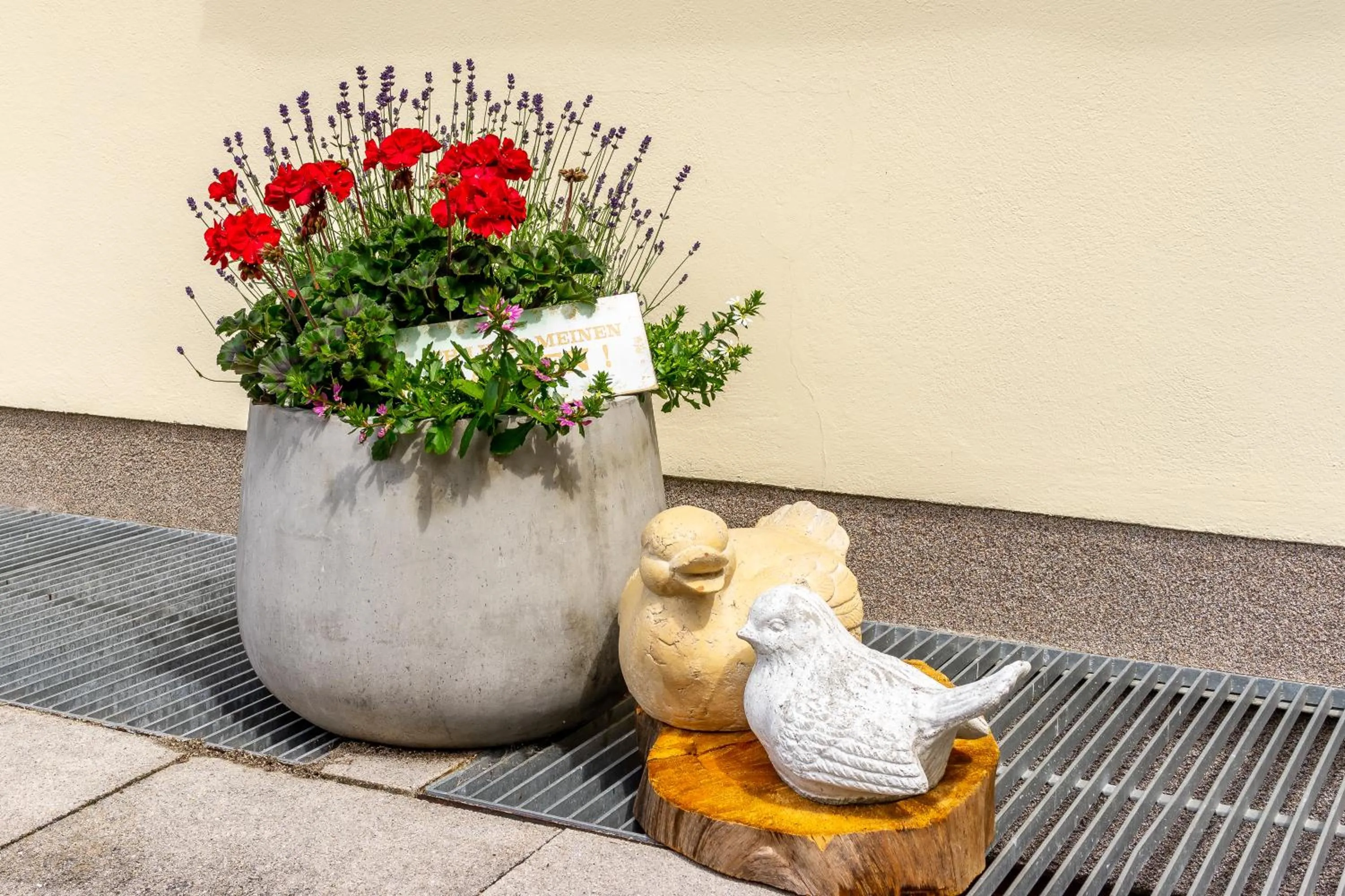 Garden in Gästehaus Hornegger