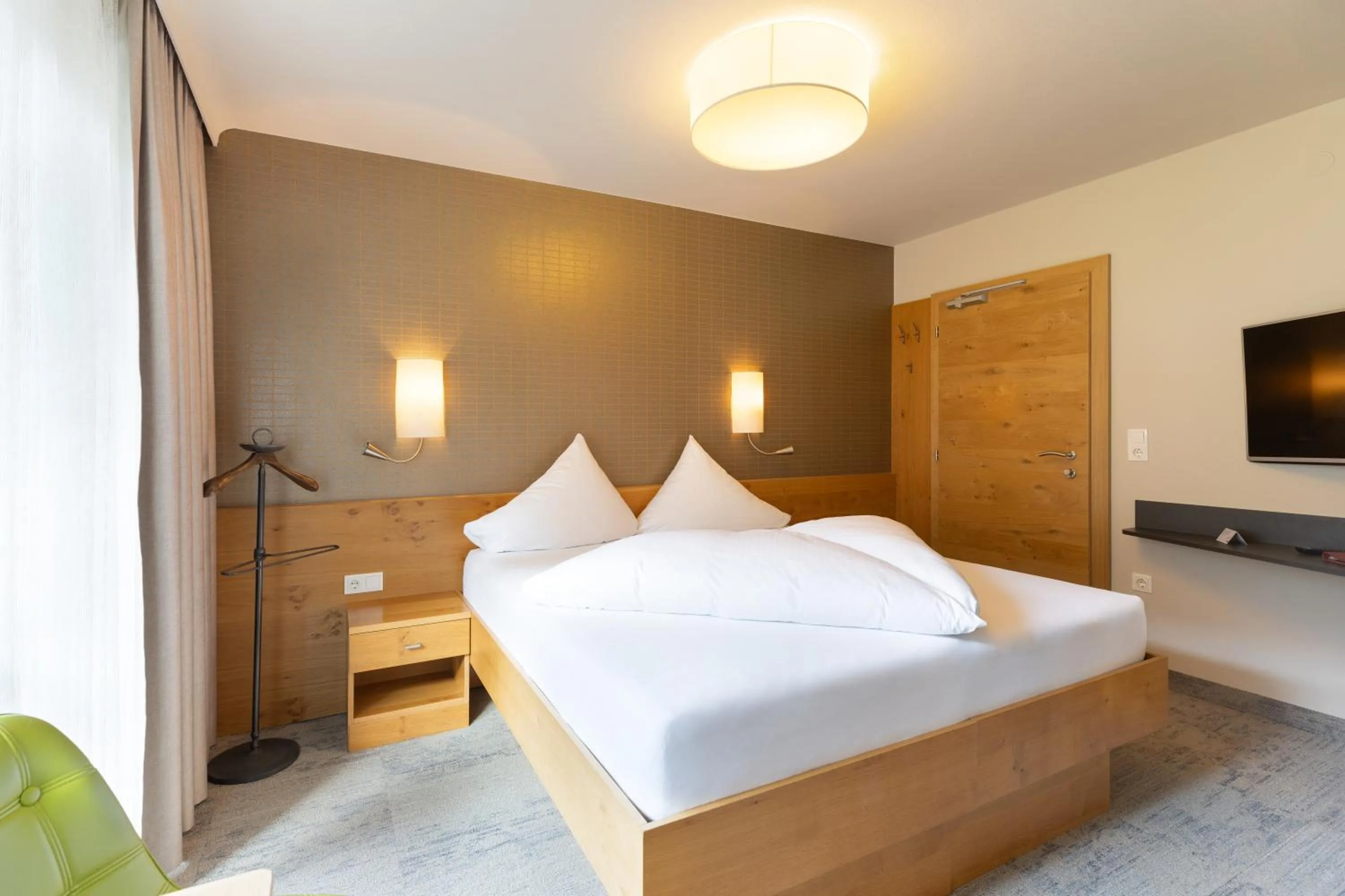 Bed in Gästehaus Hornegger