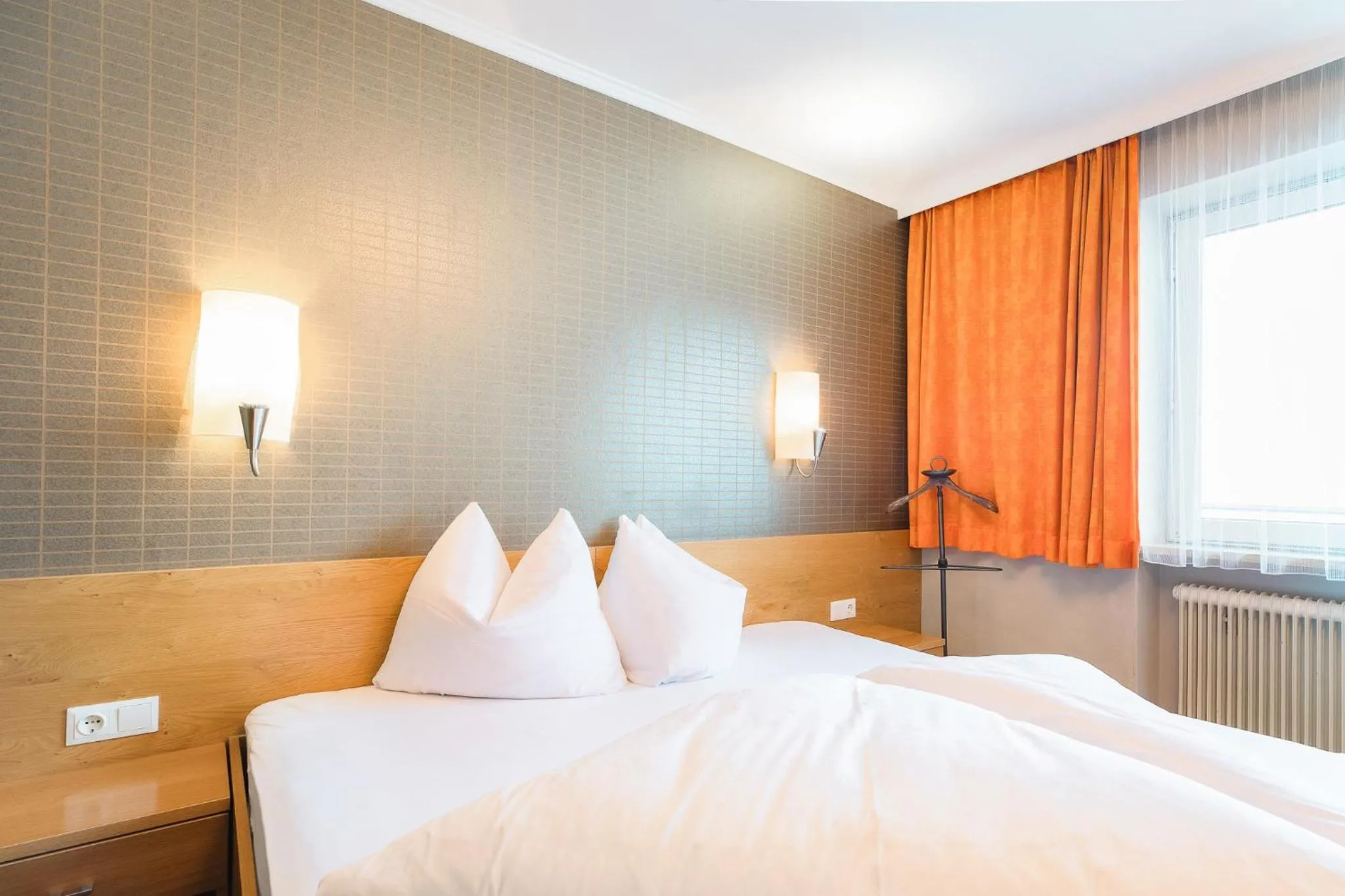 Bed in Gästehaus Hornegger