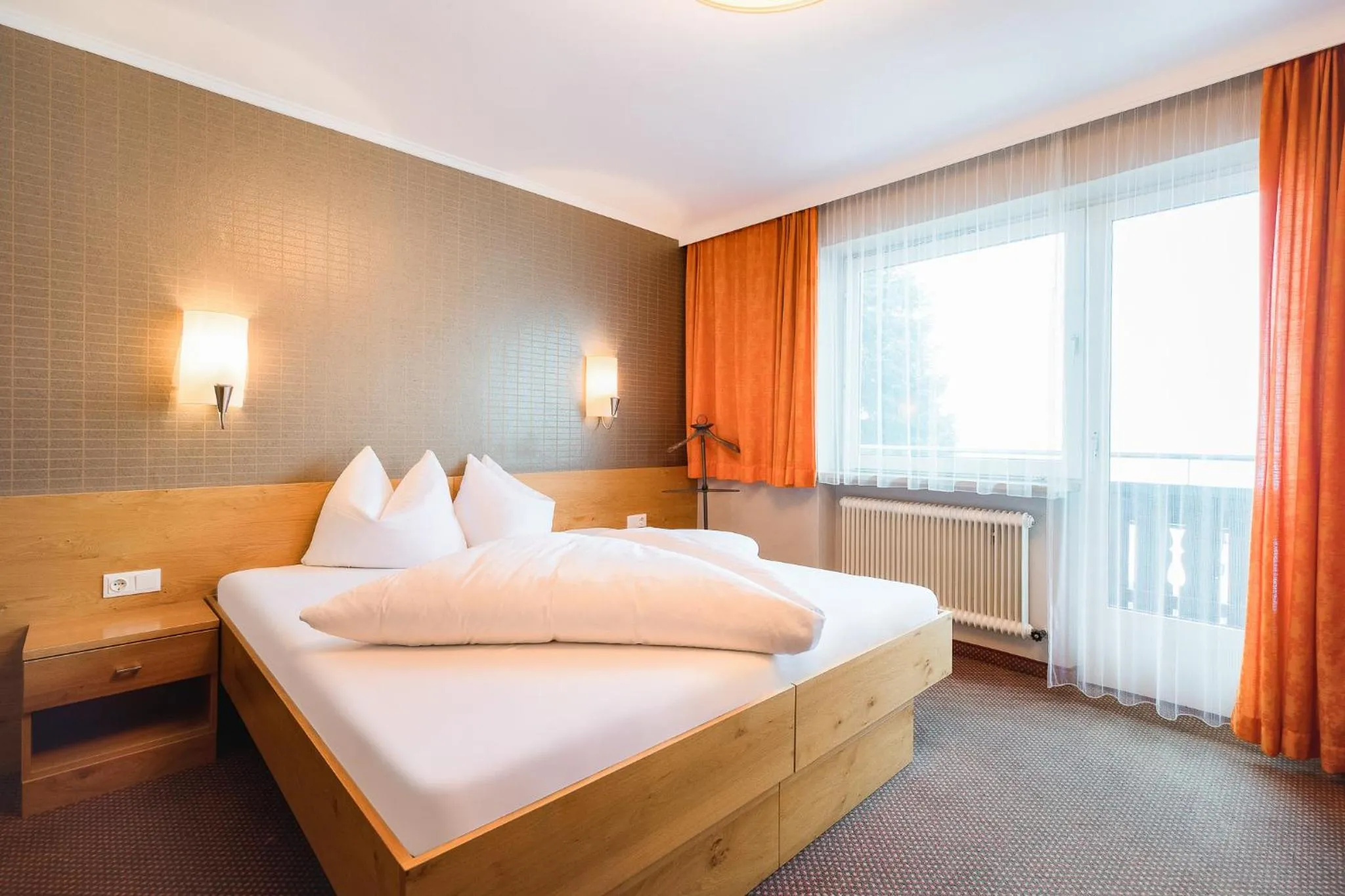 Photo of the whole room, Bed in Gästehaus Hornegger