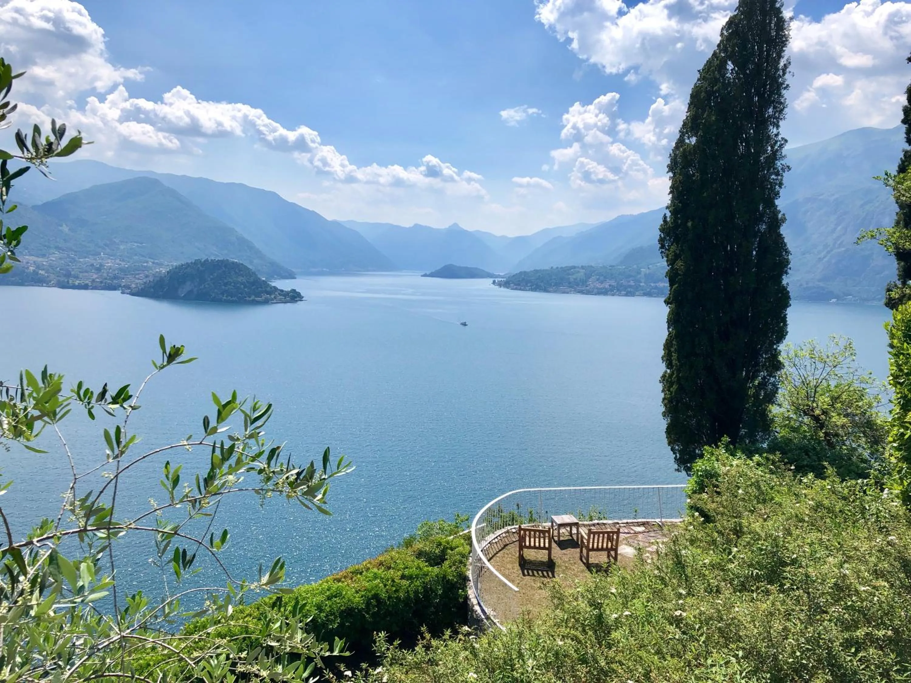 View (from property/room) in Castello di Vezio in the Village