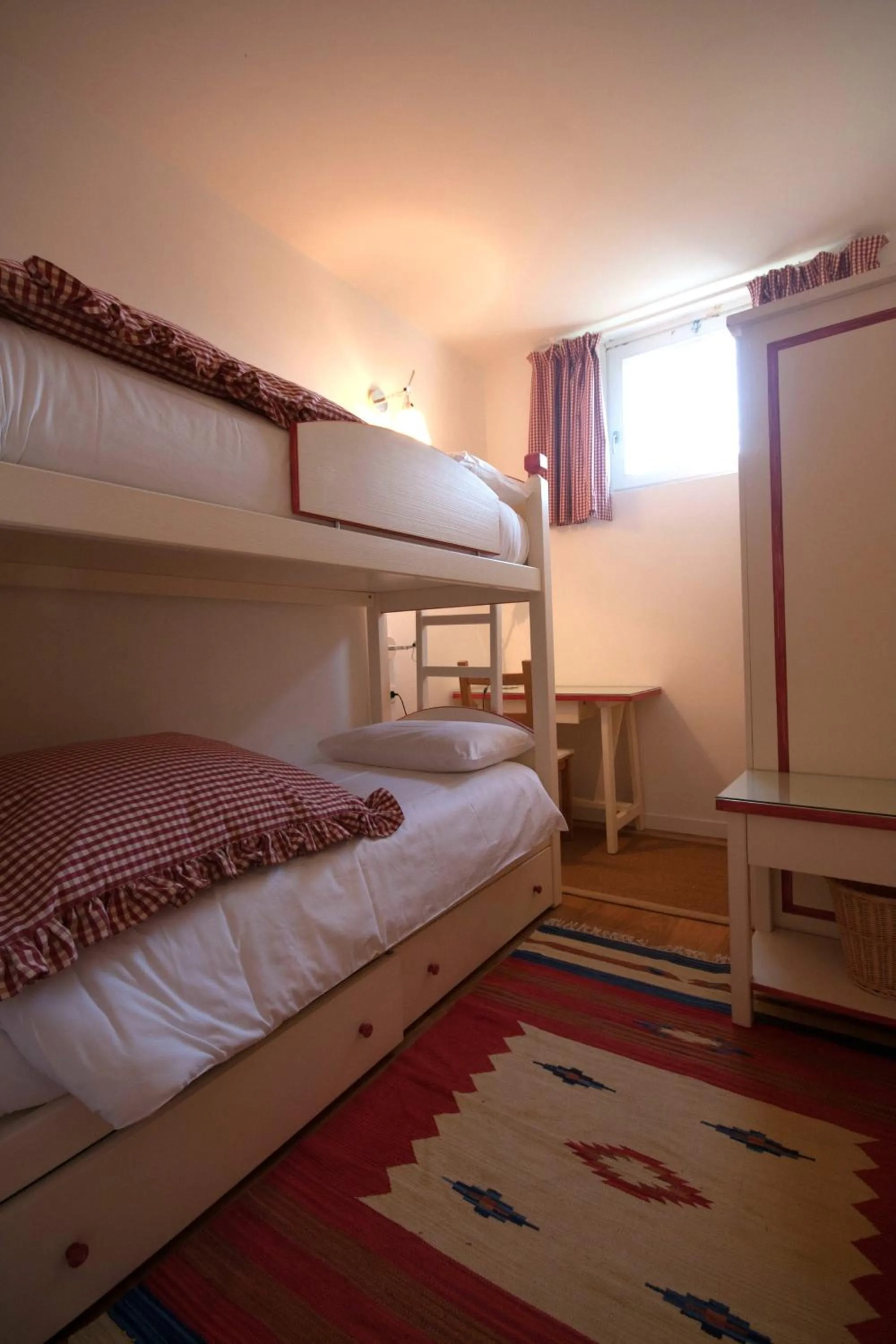 Photo of the whole room, Bed in Castello di Vezio in the Village