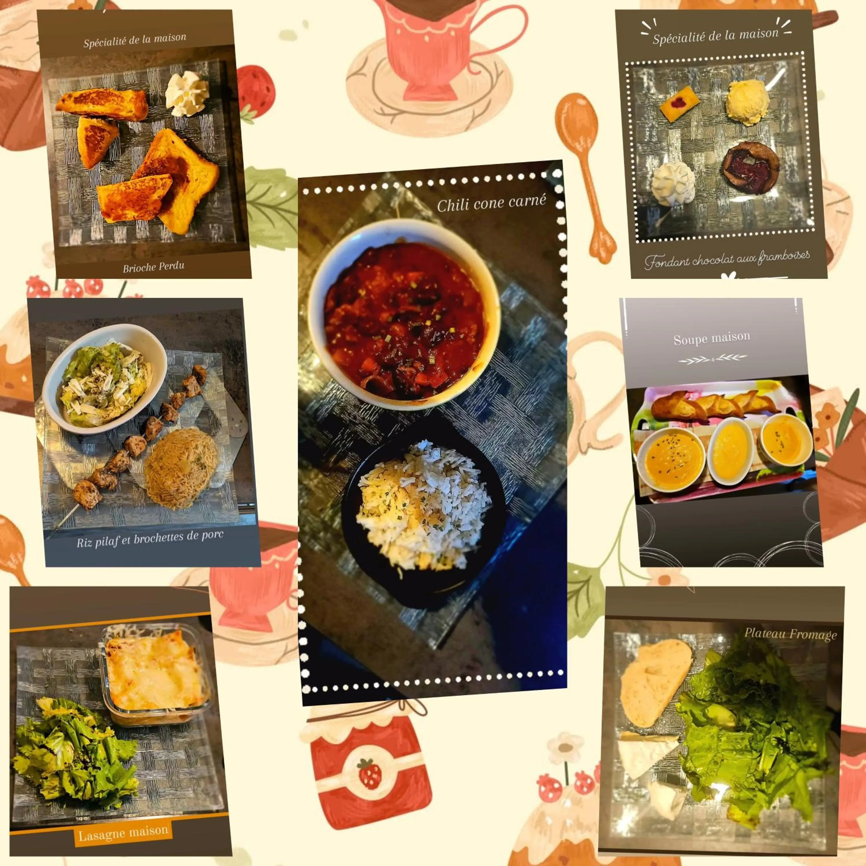 Dinner in Chambres d'hôtes des Ducs Ô Calme de Nevers